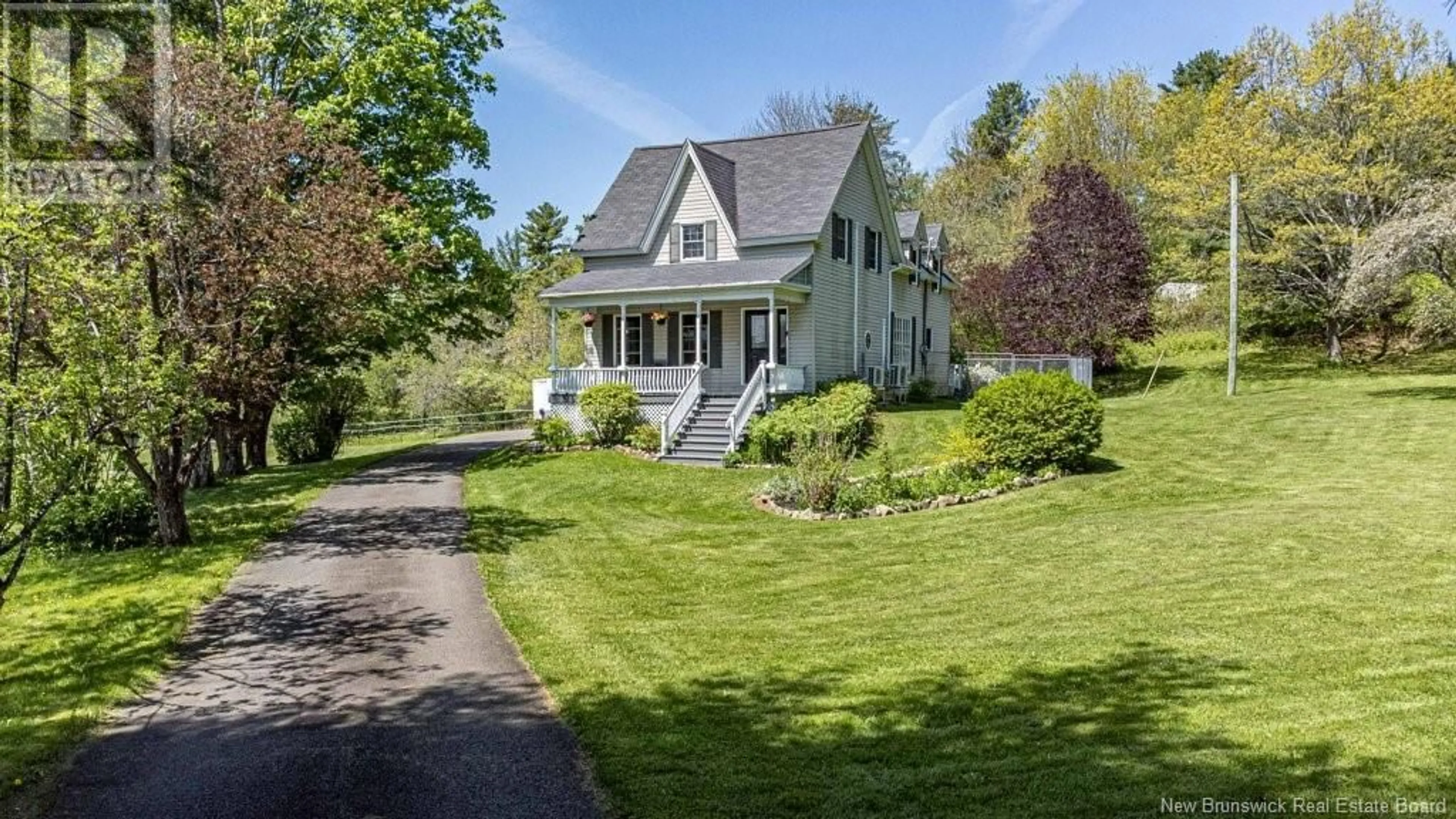 A pic from outside/outdoor area/front of a property/back of a property/a pic from drone, street for 135 KINGSLEY ROAD, Estey's Bridge New Brunswick E3G6B9
