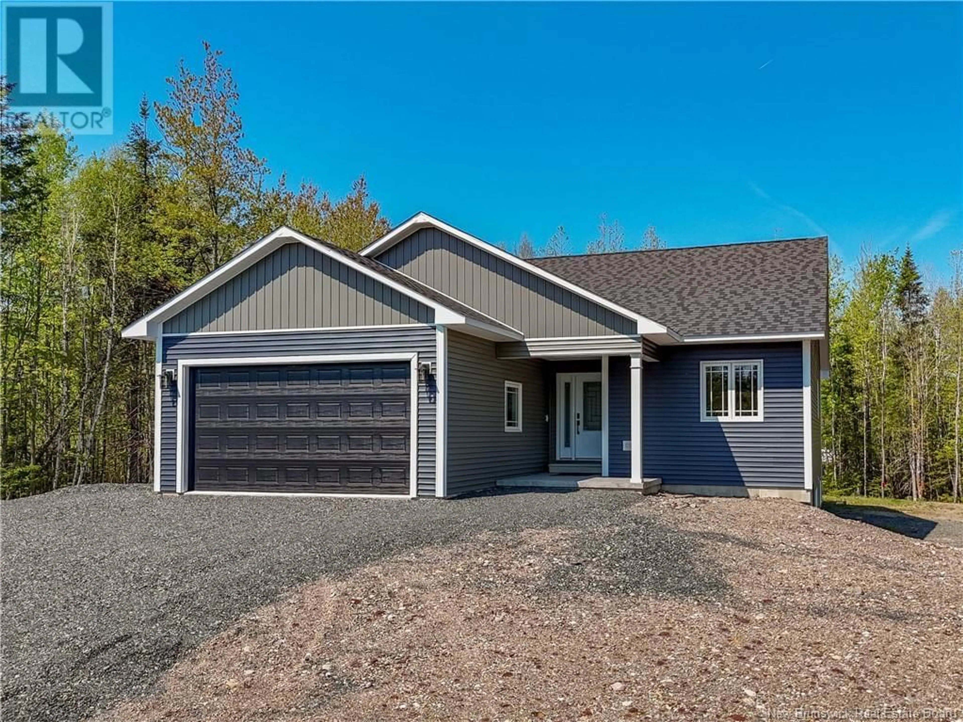Home with vinyl exterior material, street for 1499 WILSEY ROAD, Rusagonis New Brunswick E3B8H9