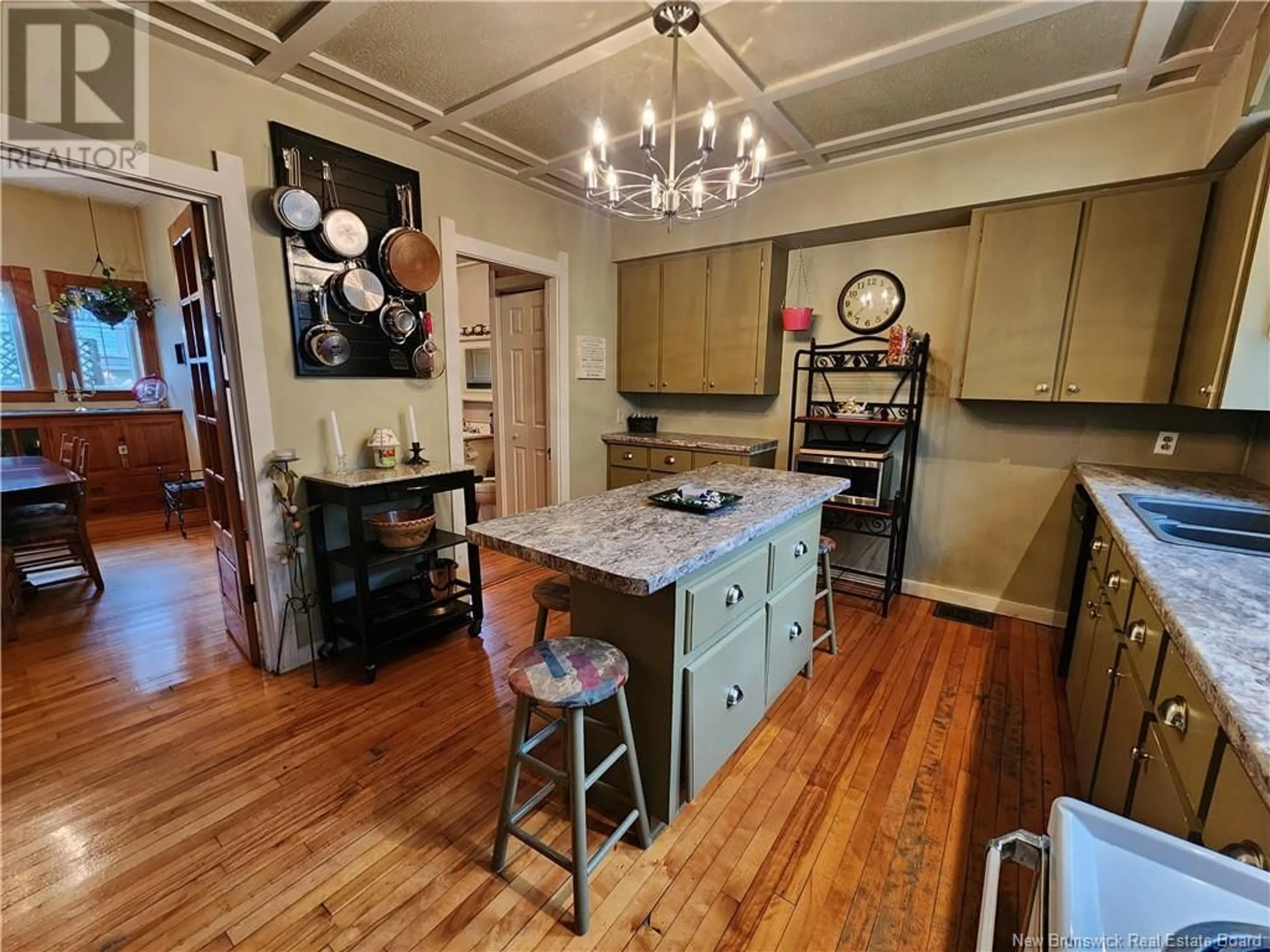 Open concept kitchen, unknown for 22 CYR STREET, Saint-Léonard New Brunswick E7E1X7