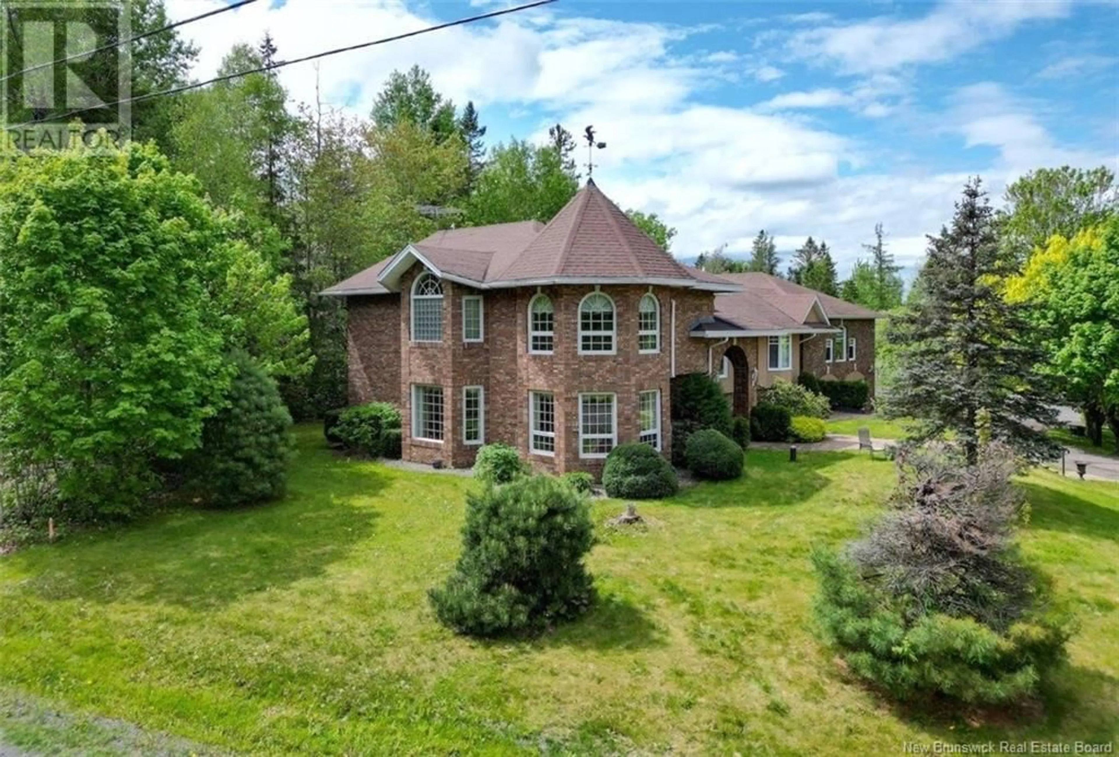 A pic from outside/outdoor area/front of a property/back of a property/a pic from drone, unknown for 4359 ROUTE 640, Harvey New Brunswick E6K2Y1