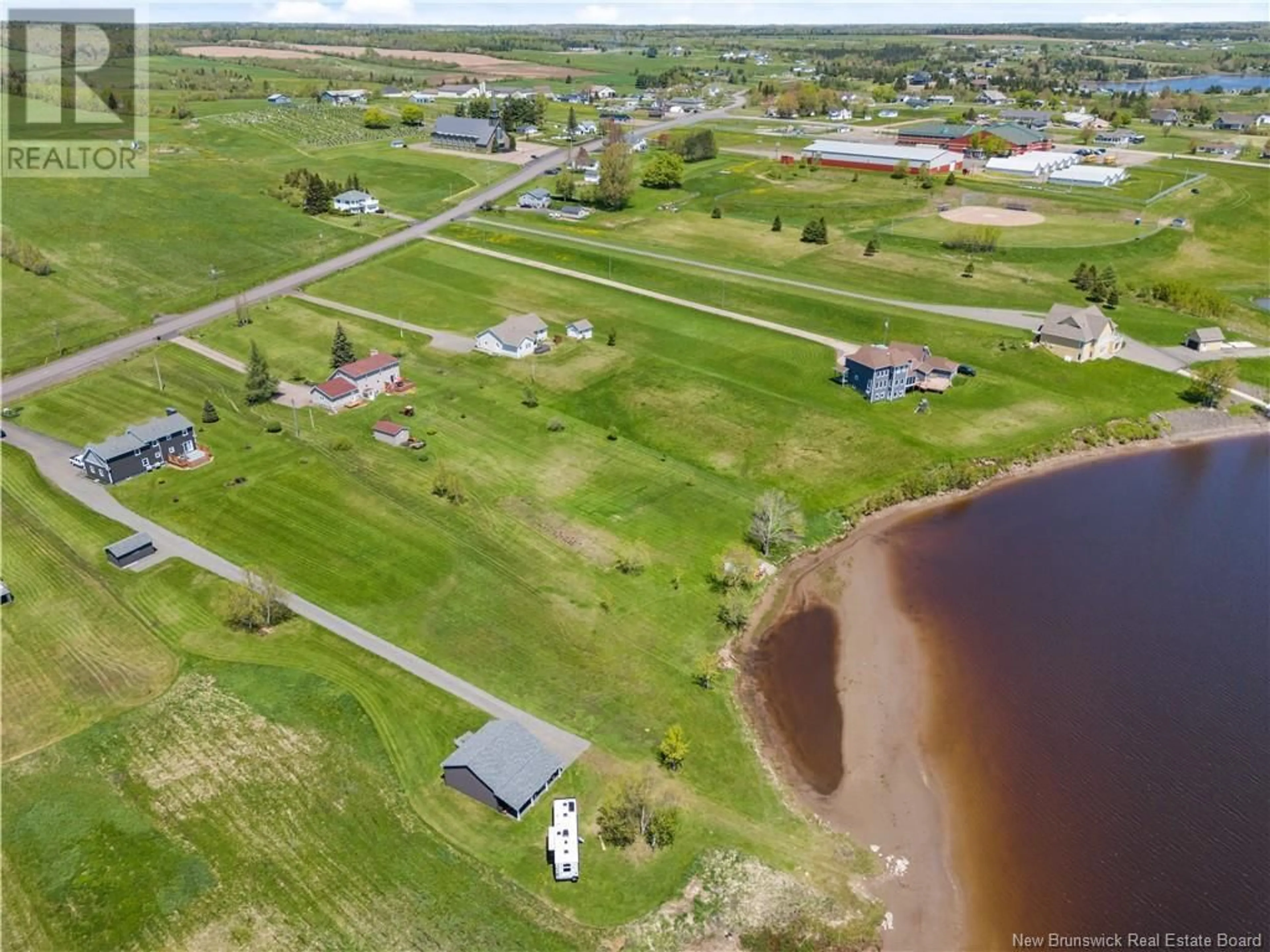 A pic from outside/outdoor area/front of a property/back of a property/a pic from drone, water/lake/river/ocean view for 2423 ROUTE 515, Sainte-Marie-De-Kent New Brunswick E4S2B7