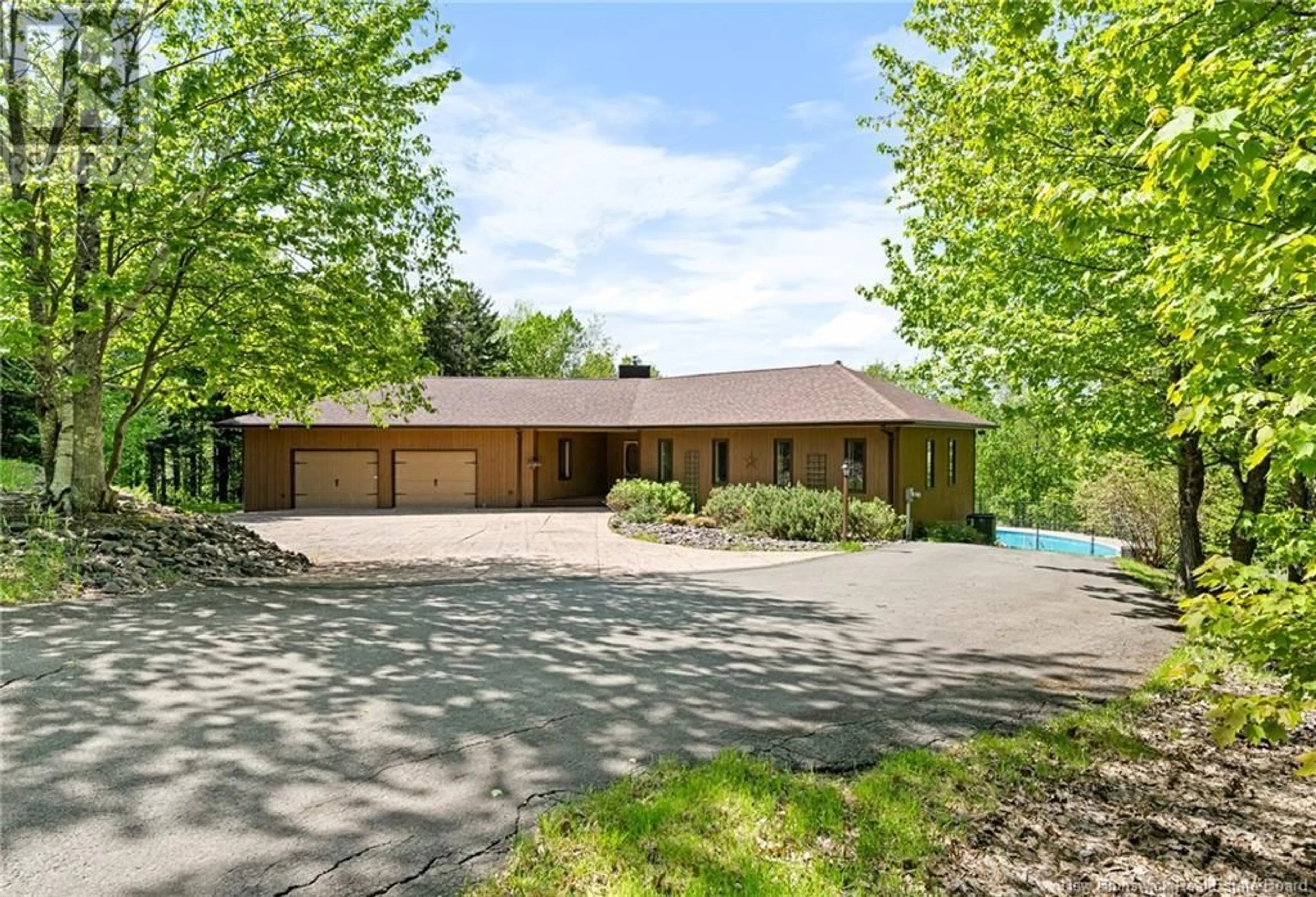 A pic from outside/outdoor area/front of a property/back of a property/a pic from drone, unknown for 130 BIRCH HILL CRESCENT, Ammon New Brunswick E1G4T3