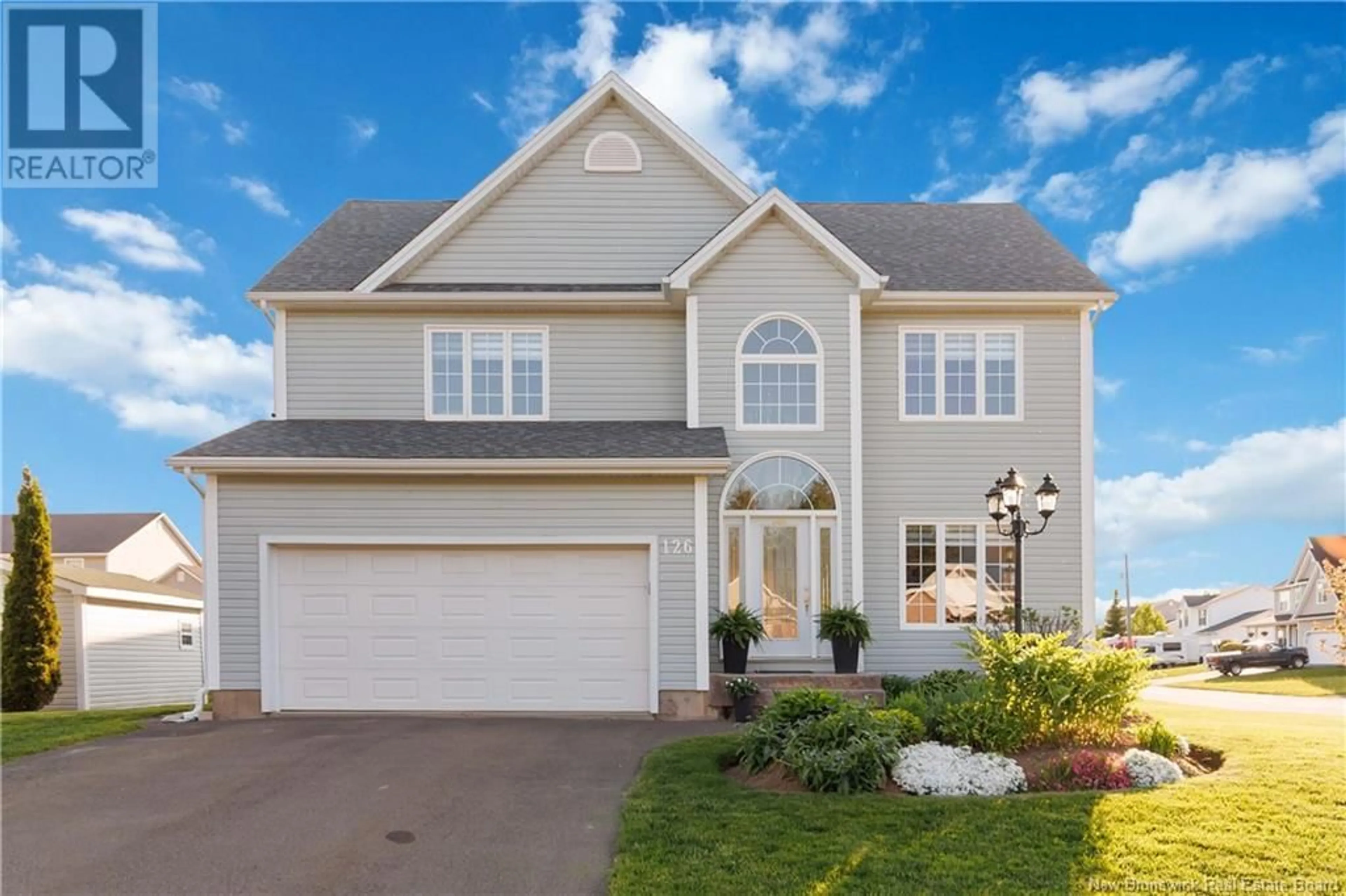 Home with vinyl exterior material, street for 126 COUNTRY CLUB ROAD, Riverview New Brunswick E1B5M6