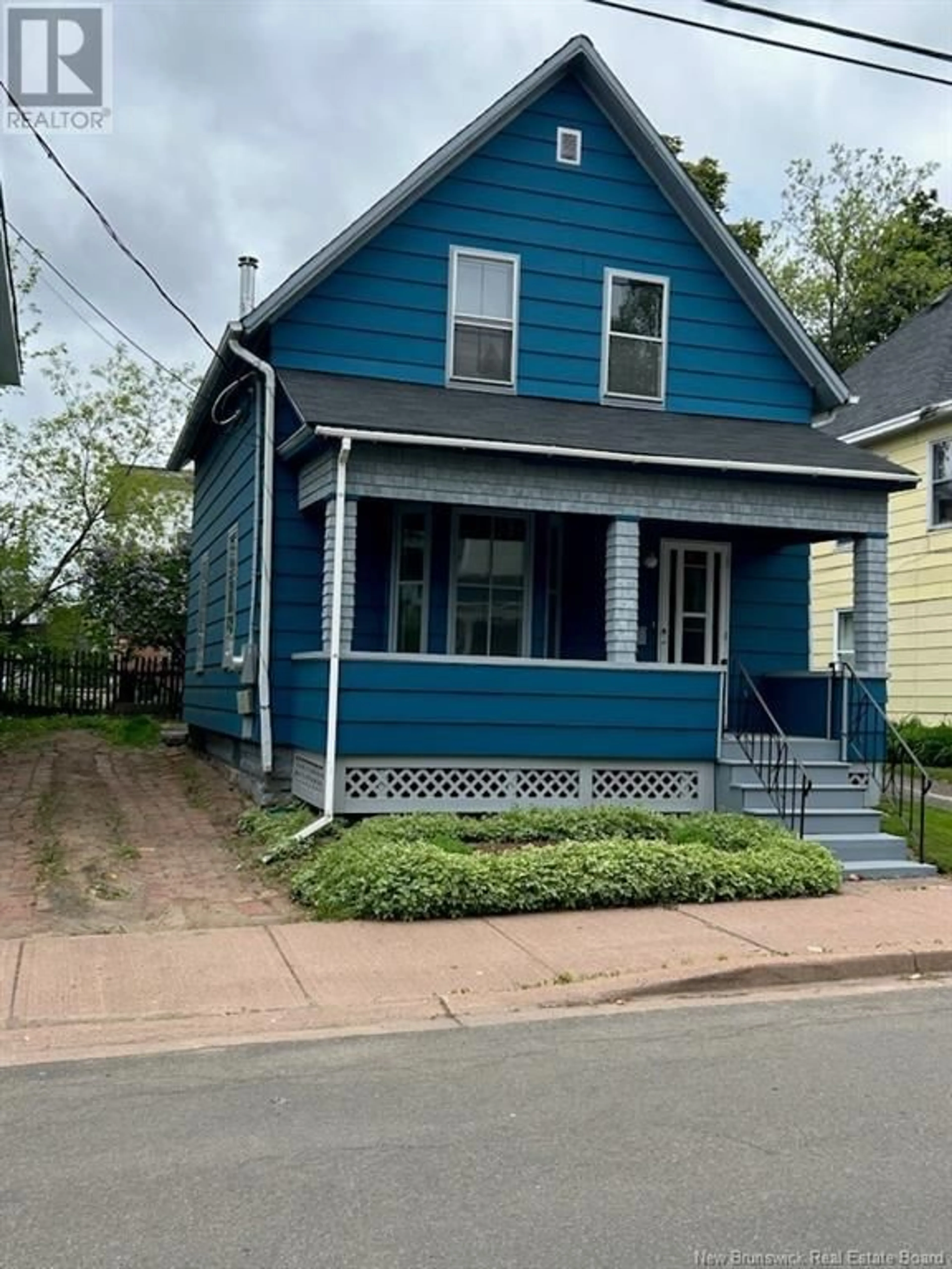Home with vinyl exterior material, street for 298 ROBINSON STREET, Moncton New Brunswick E1C5E1