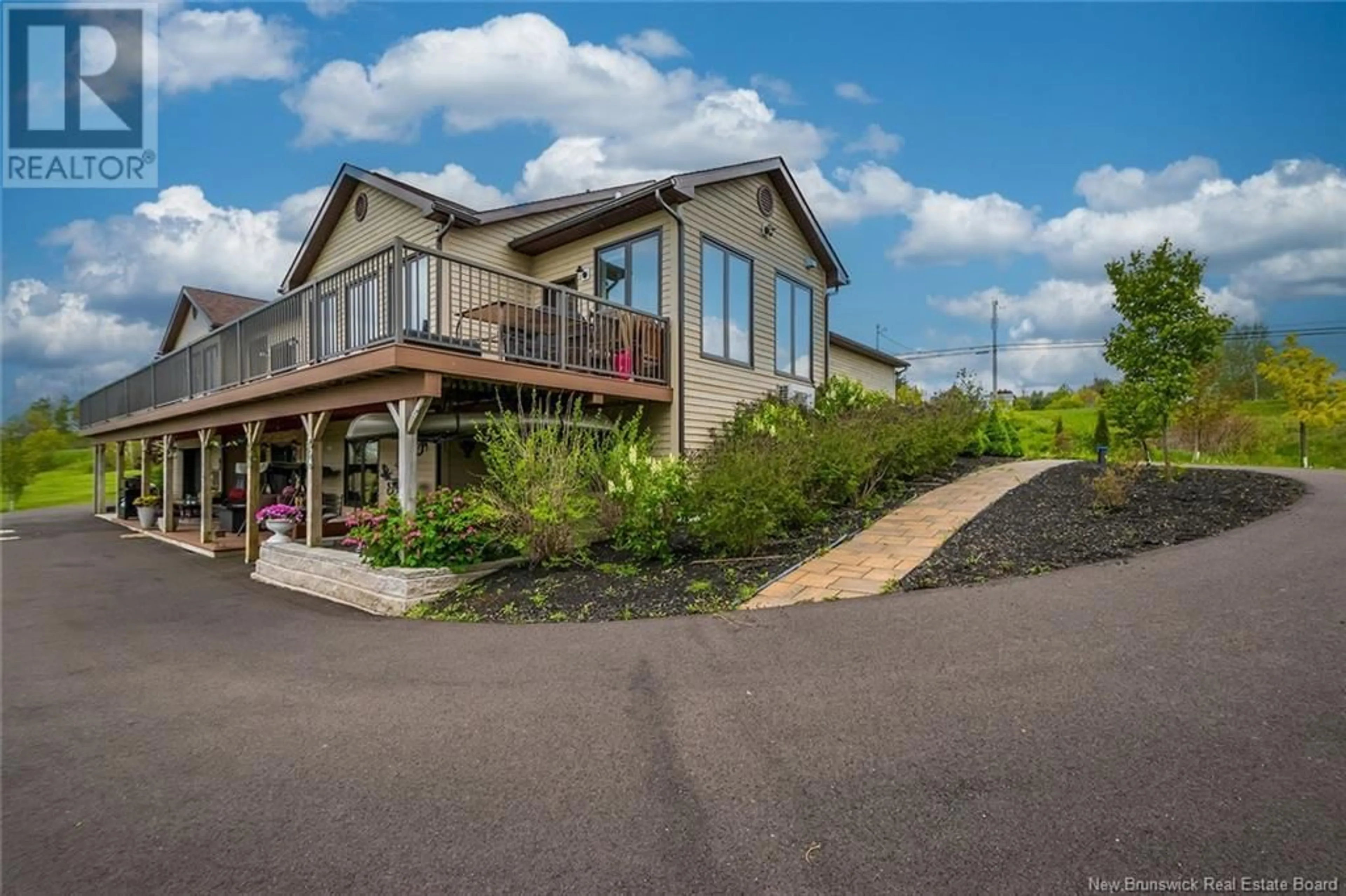 A pic from outside/outdoor area/front of a property/back of a property/a pic from drone, unknown for 487 ROUTE 100, Nauwigewauk New Brunswick E5N6Z7