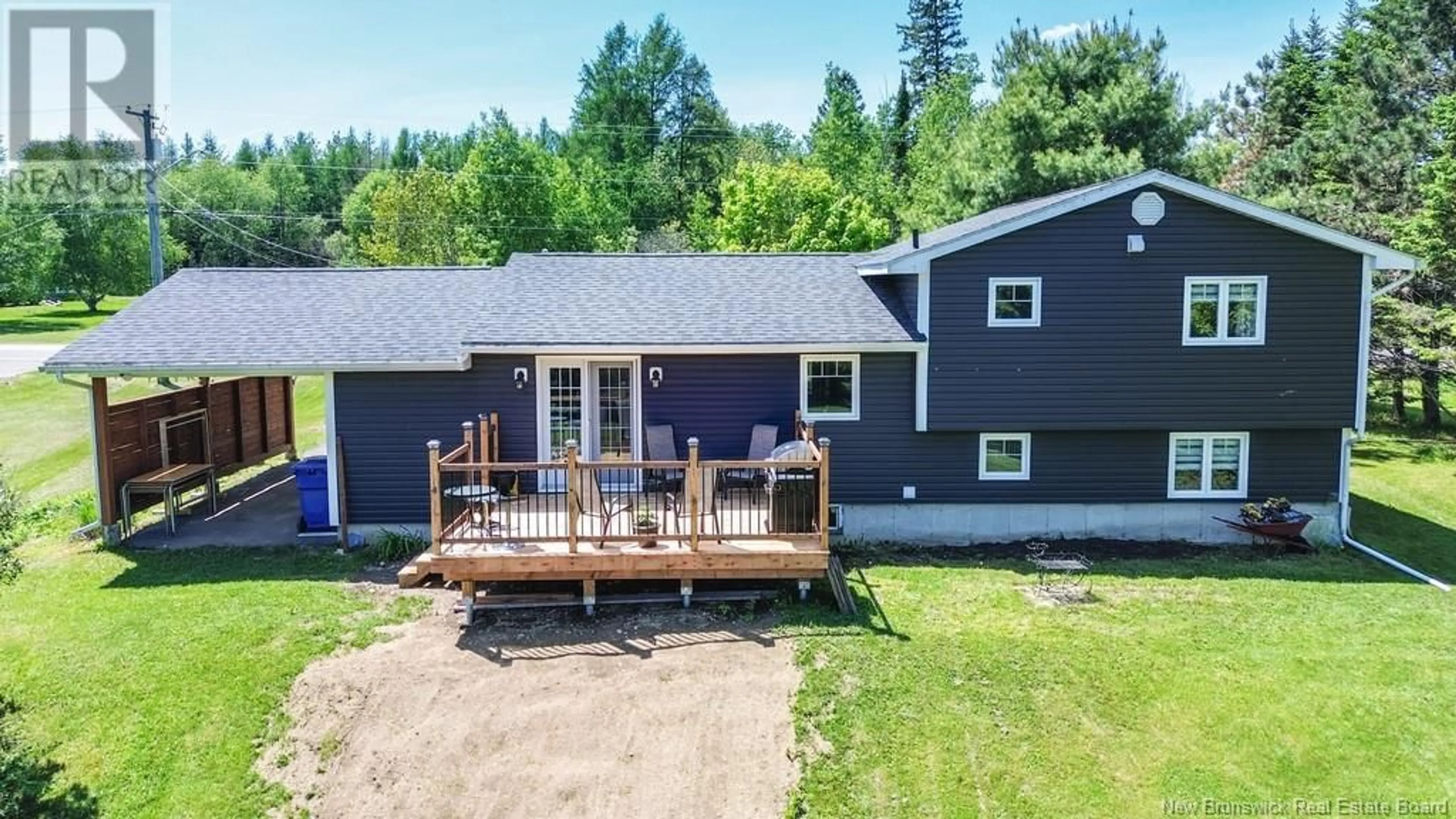 A pic from outside/outdoor area/front of a property/back of a property/a pic from drone, unknown for 52 GREGG SETTLEMENT ROAD, Centreville New Brunswick E7K2L8