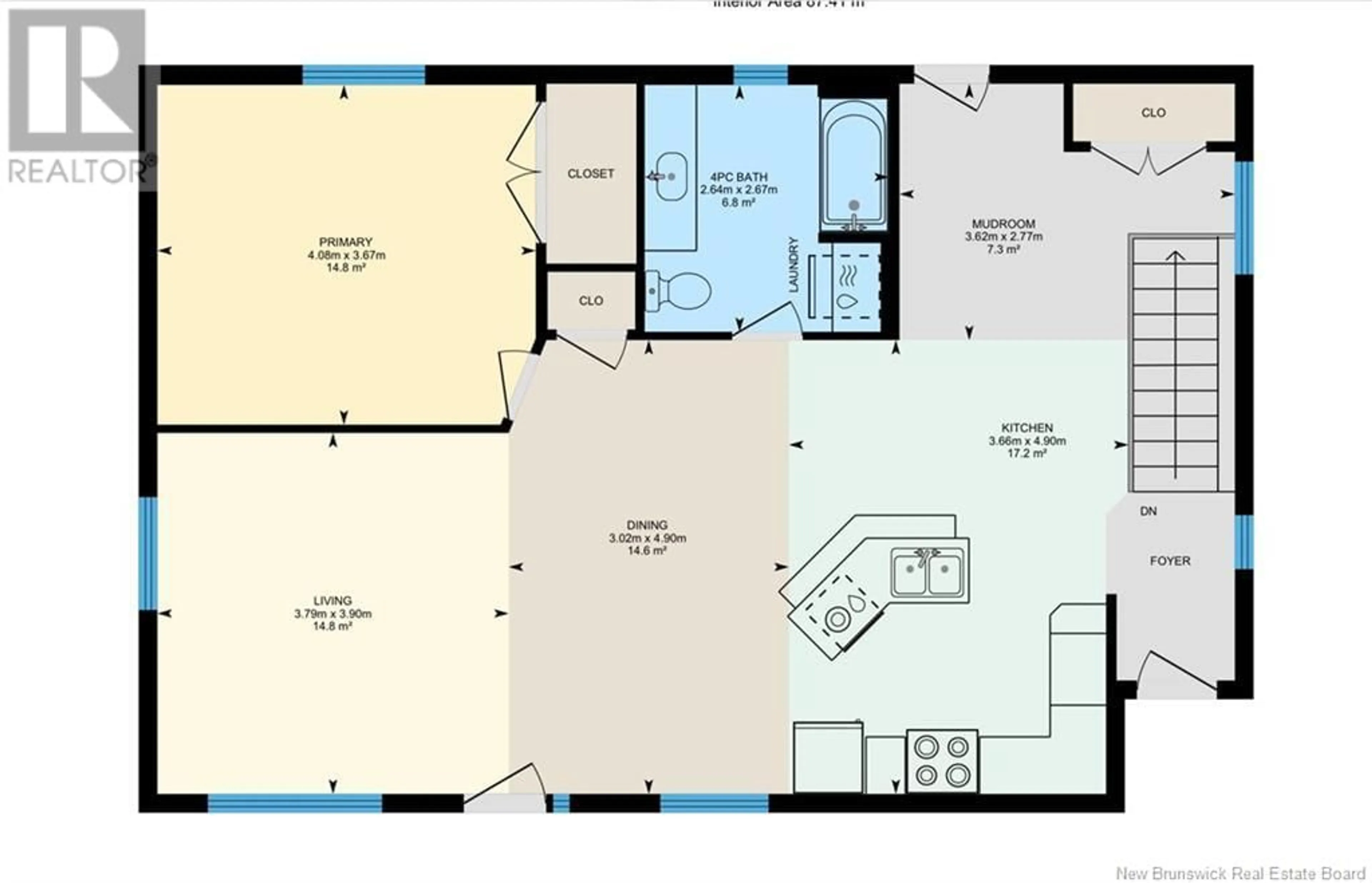 Floor plan for 653 RUE PRINCIPALE, Beresford New Brunswick E8K3X5