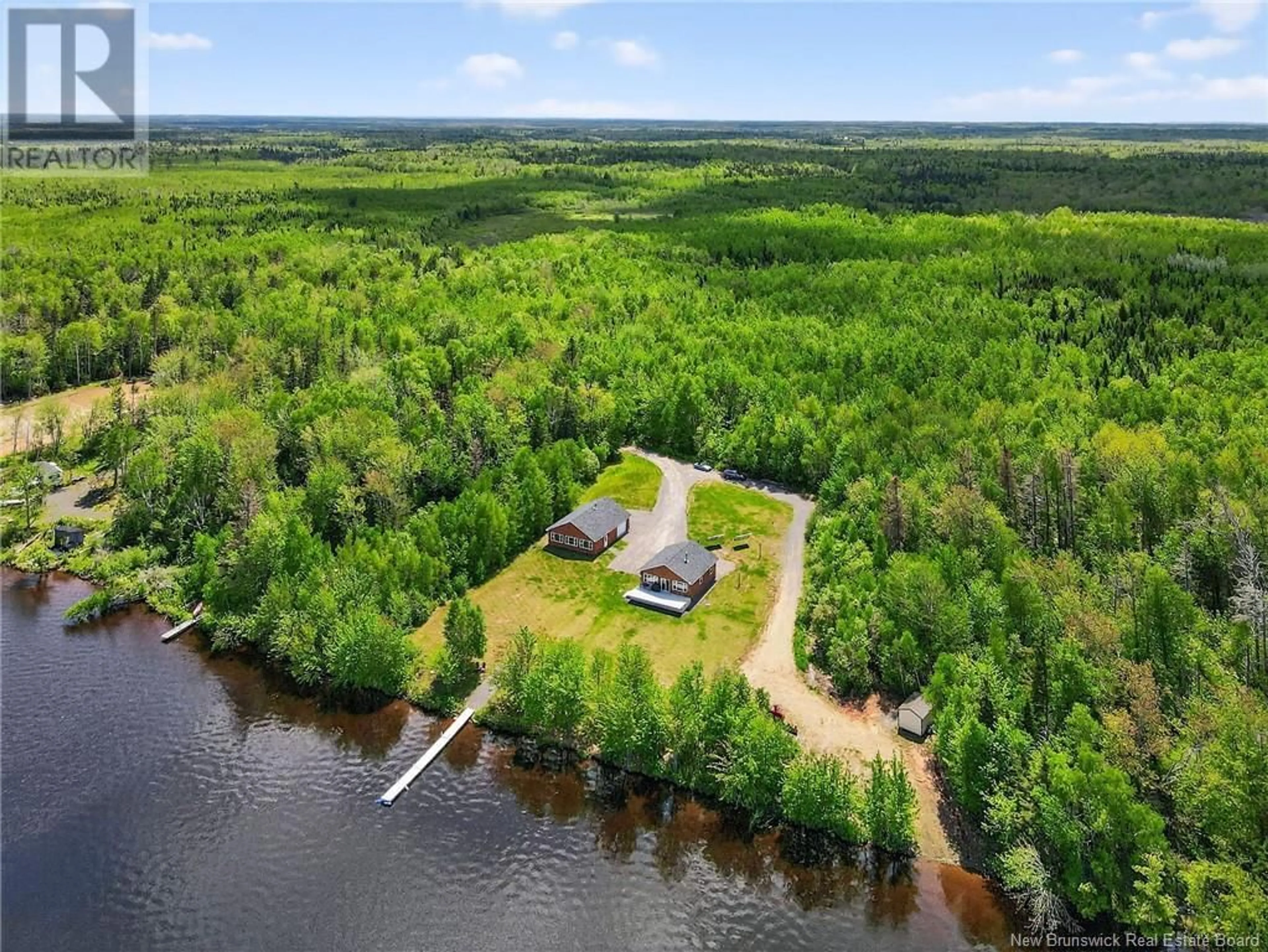 A pic from outside/outdoor area/front of a property/back of a property/a pic from drone, water/lake/river/ocean view for 41 CHAPEL LANE, Saint-Andre-LeBlanc New Brunswick E4P0Y5