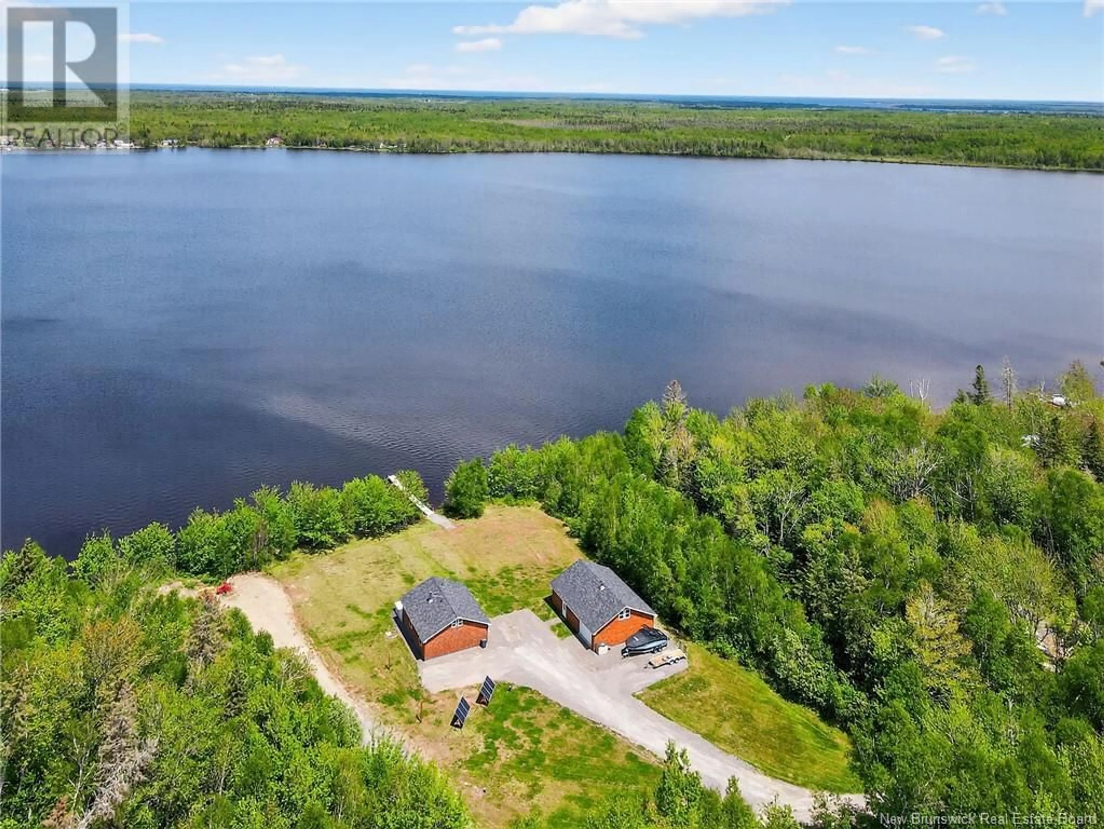 A pic from outside/outdoor area/front of a property/back of a property/a pic from drone, water/lake/river/ocean view for 41 CHAPEL LANE, Saint-Andre-LeBlanc New Brunswick E4P0Y5