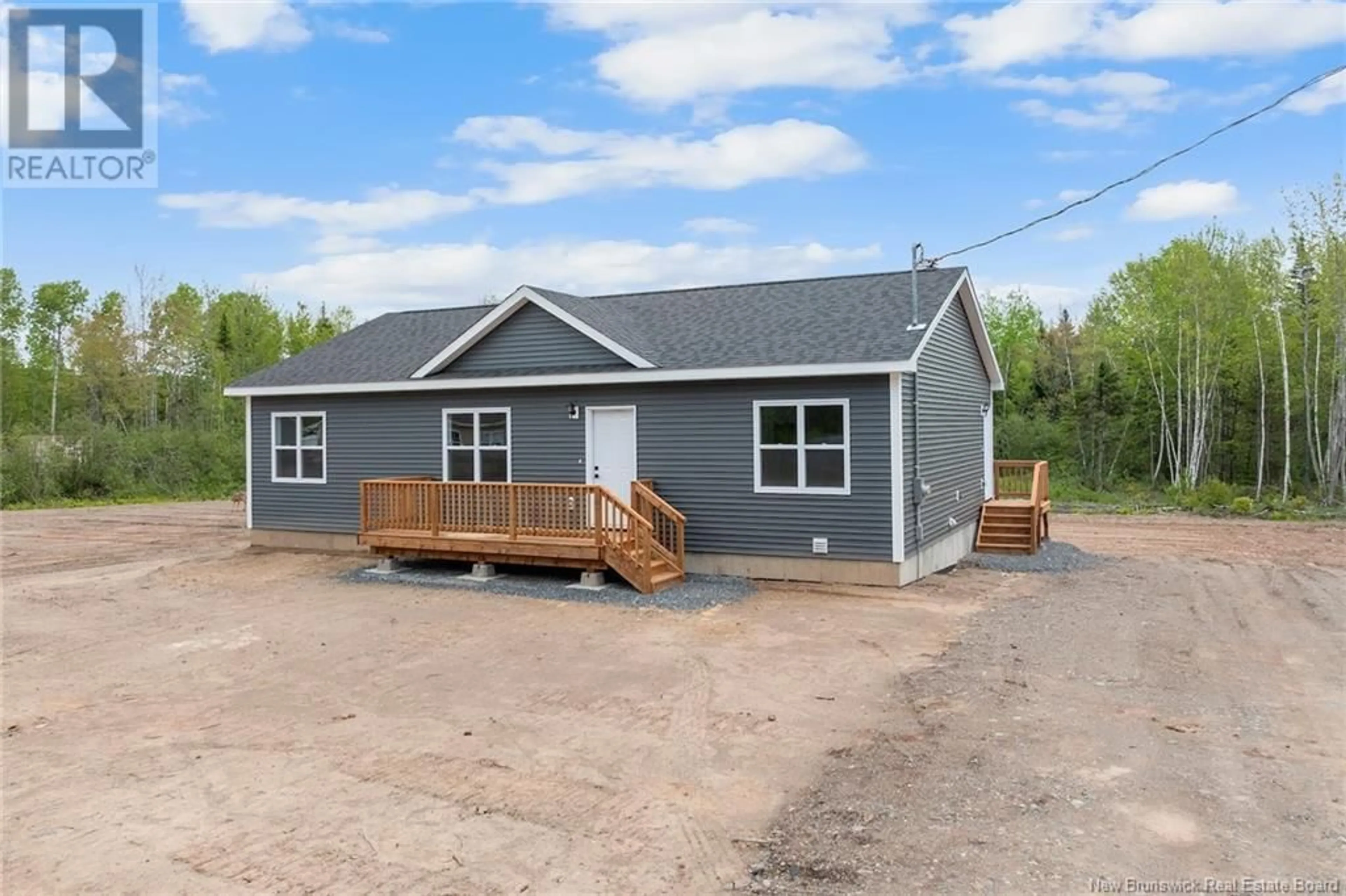 Home with vinyl exterior material, building for 132 HORSEMAN ROAD, Fredericton Junction New Brunswick E5L1W5