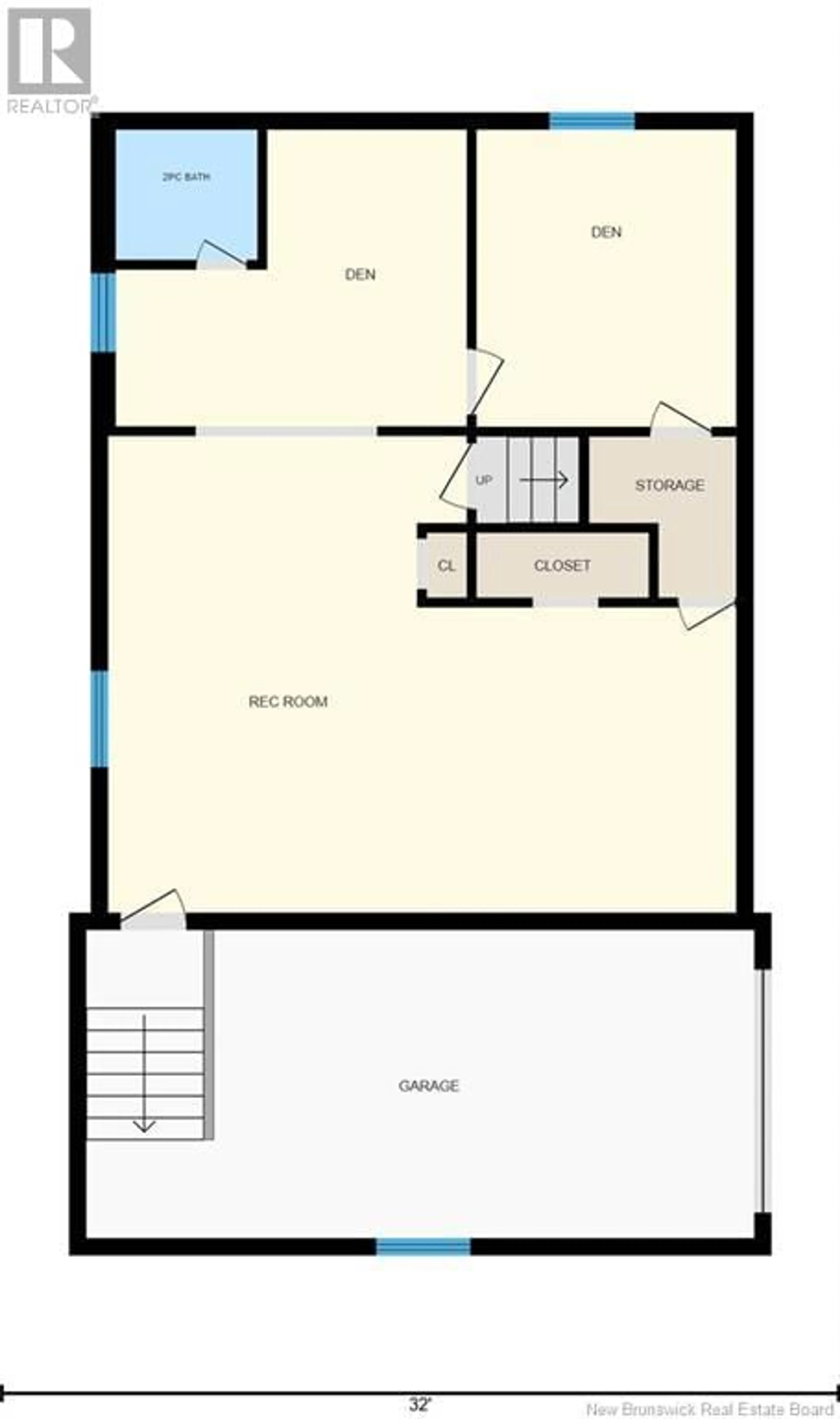 Floor plan for 332 ROUTE 160, Allardville New Brunswick E8L1J8