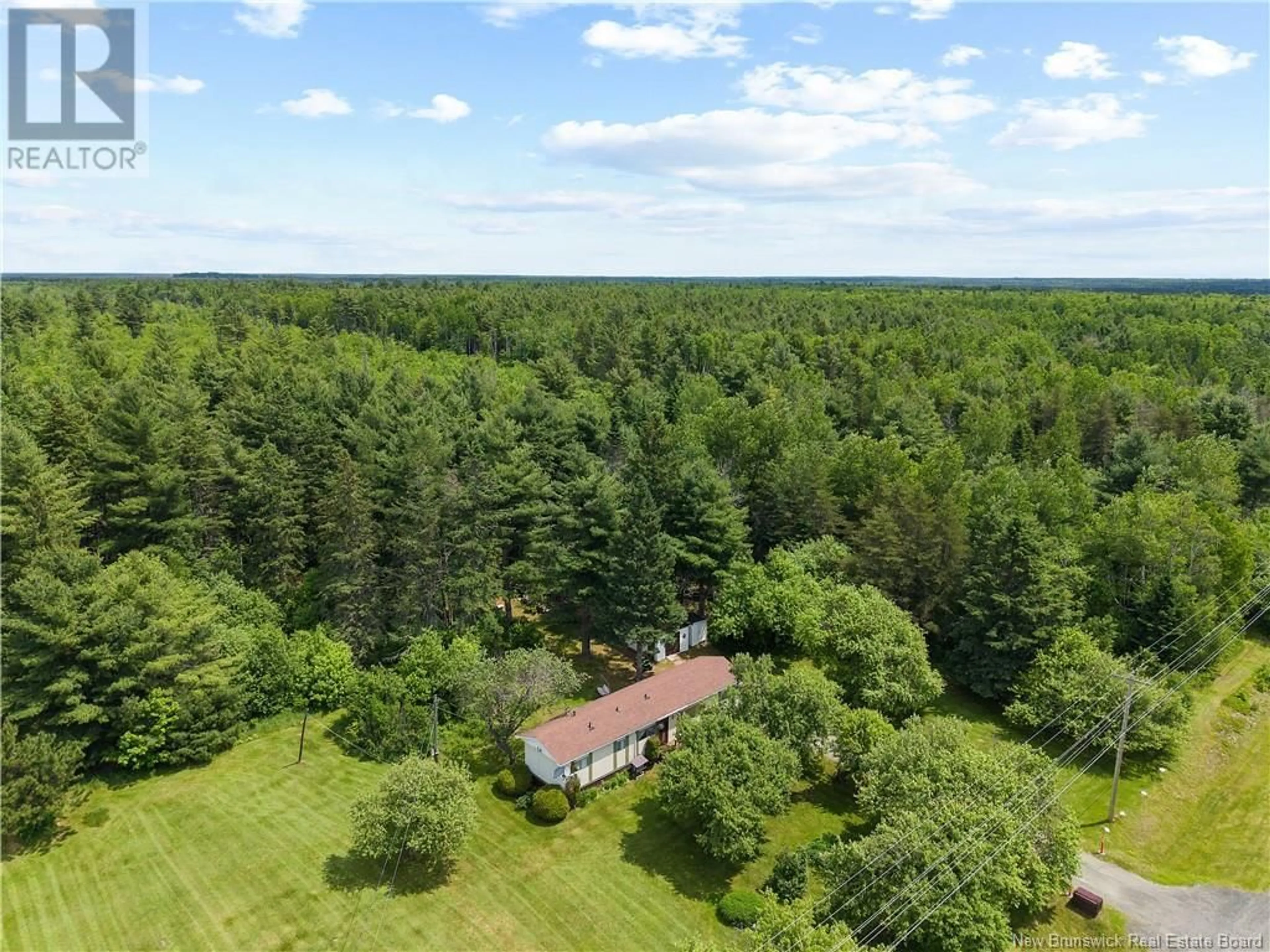 A pic from outside/outdoor area/front of a property/back of a property/a pic from drone, forest/trees view for 9386 11 ROUTE ROUTE, Saint Margarets New Brunswick E1N5C5