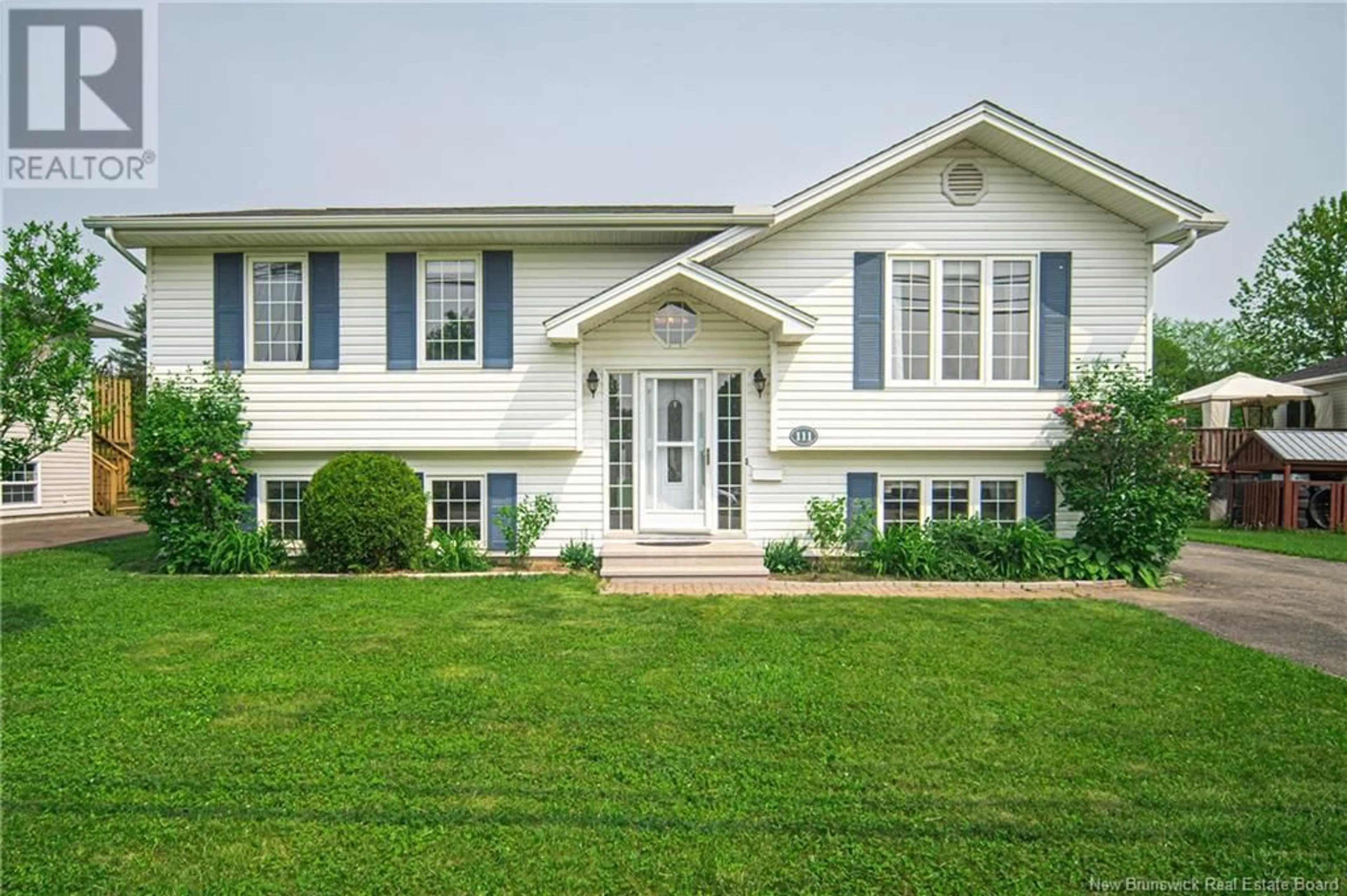 Home with vinyl exterior material, unknown for 111 GOODINE STREET, Fredericton New Brunswick E3B7J7