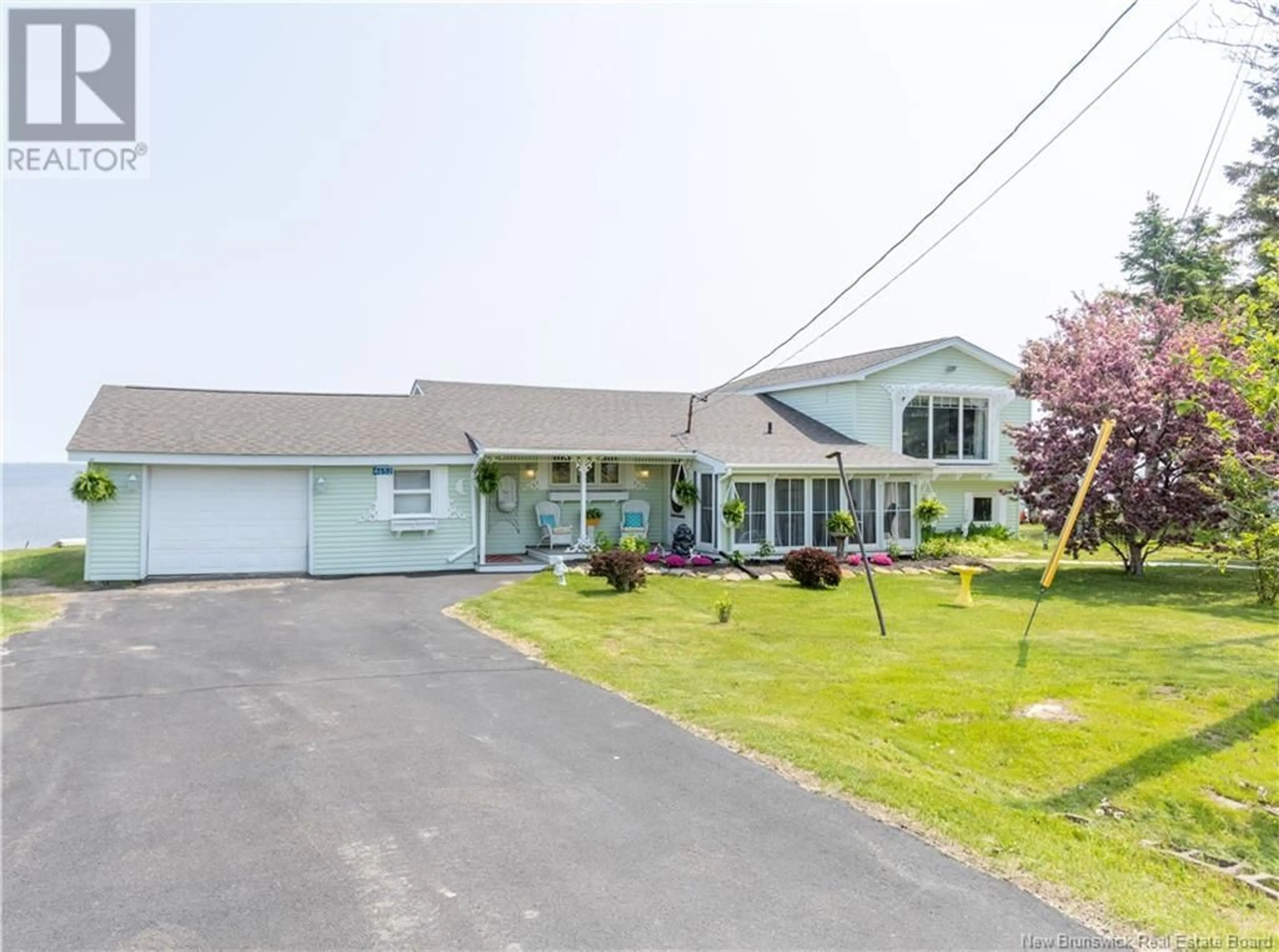 Home with vinyl exterior material, street for 4652 ROUTE 535, Saint-Thomas-de-Kent New Brunswick E4S5A7