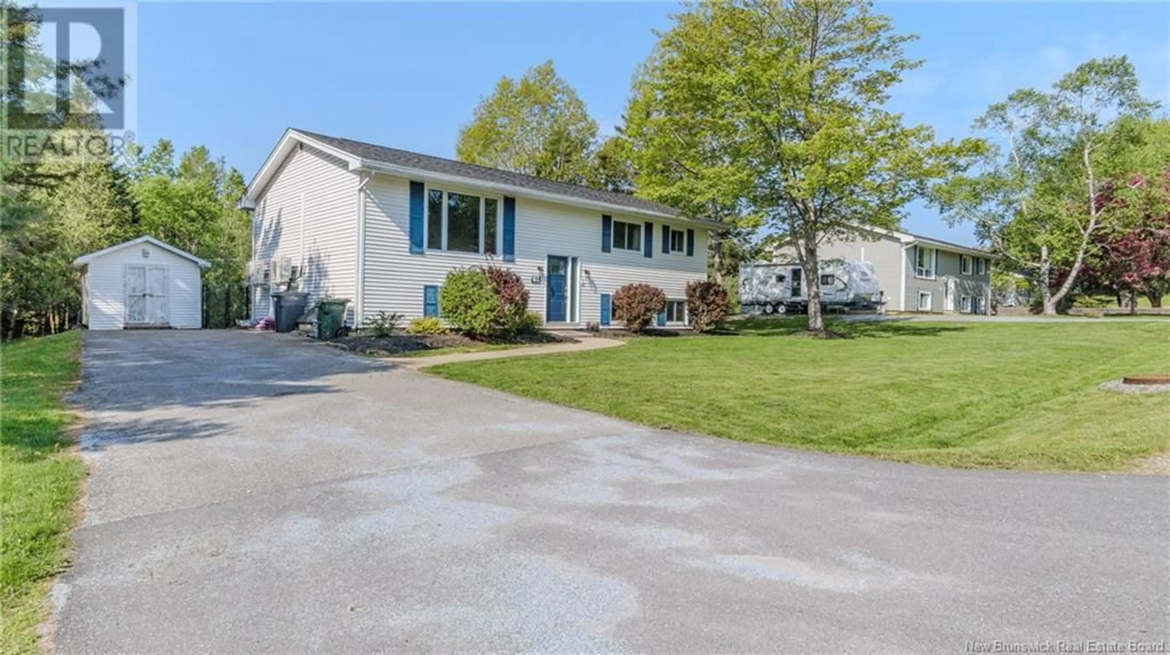 Home with vinyl exterior material, water/lake/river/ocean view for 61 ROBERTS LANE, Quispamsis New Brunswick E2E1B4