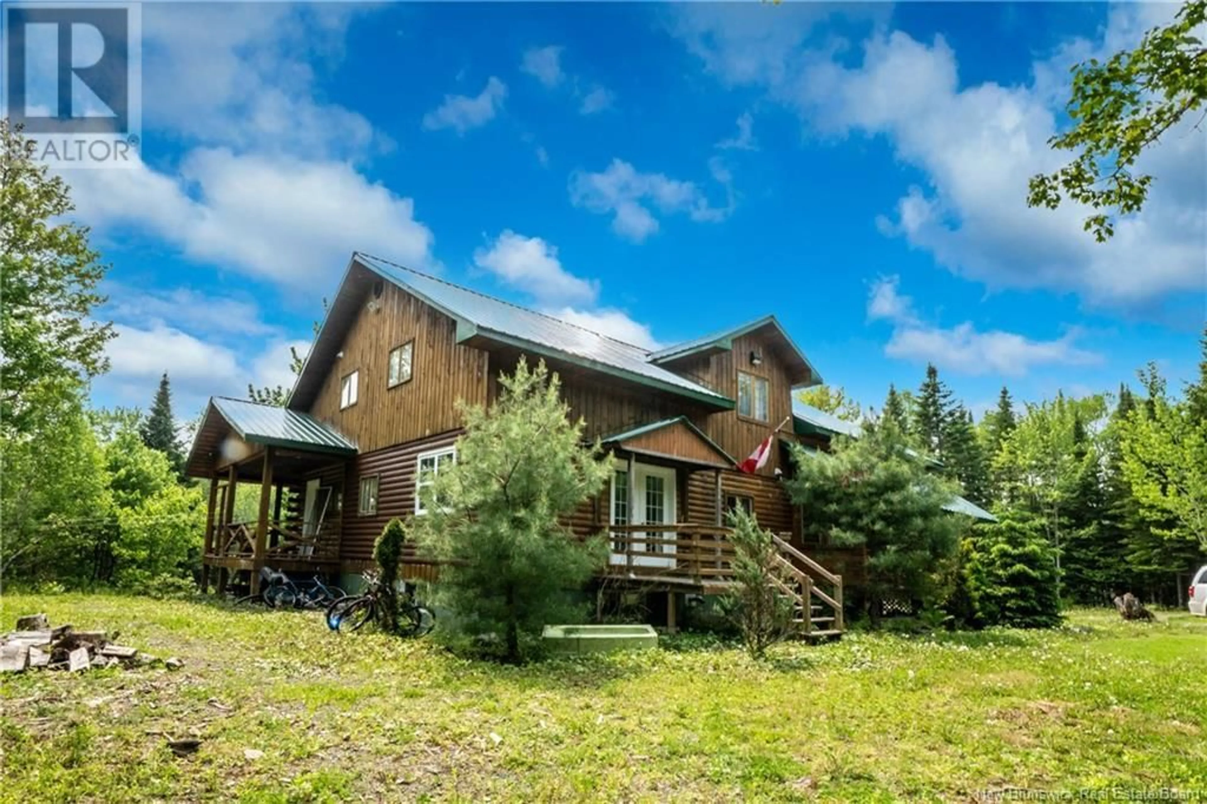 A pic from outside/outdoor area/front of a property/back of a property/a pic from drone, building for 58 BUBA'S LANE, Cains River New Brunswick E9B0A2