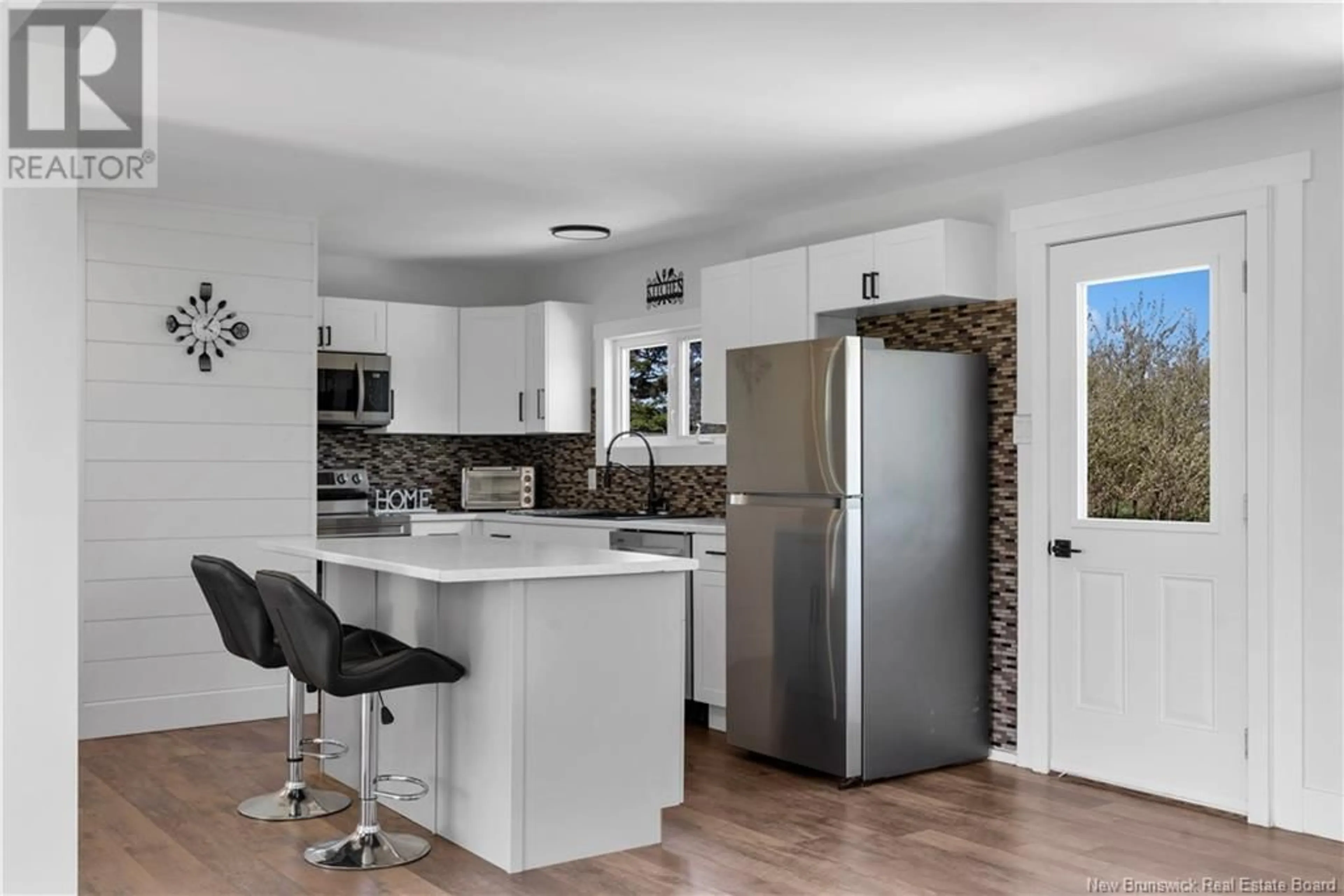 Open concept kitchen, ceramic/tile floor for 452 ROUTE 970, Baie Verte New Brunswick E4M1Y8