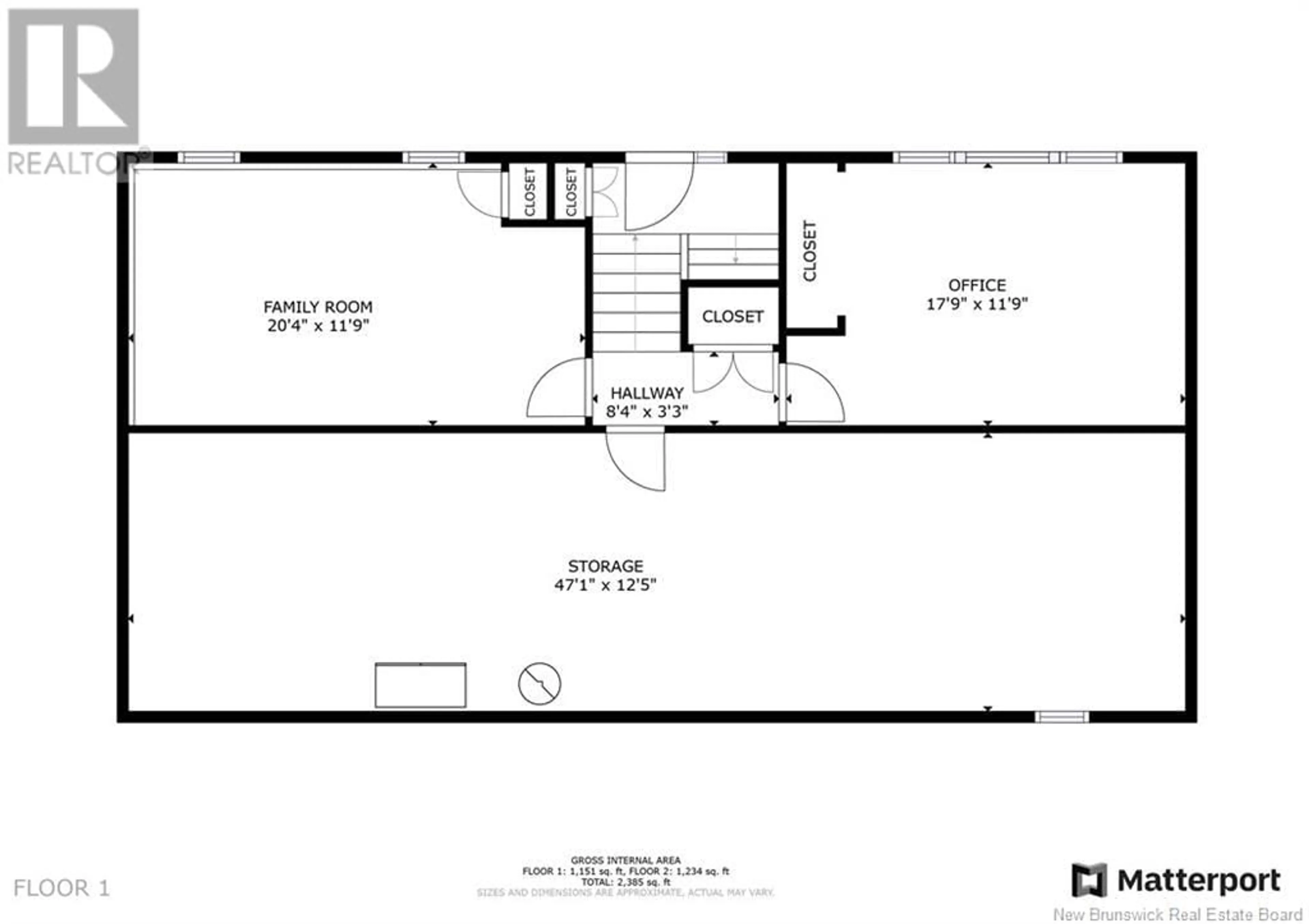 Floor plan for 2569 ROUTE 3, Harvey New Brunswick E6K1R5