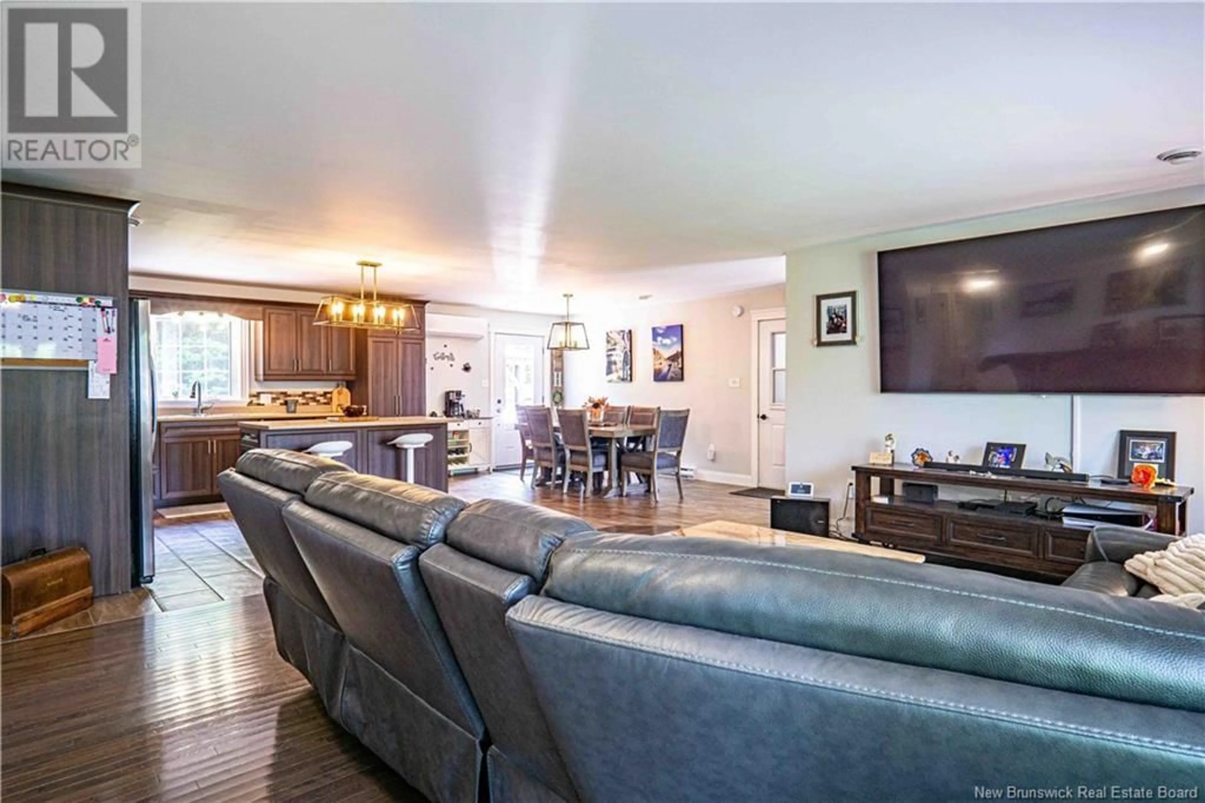 Living room with furniture, wood/laminate floor for 780 ROUTE 10, Richibucto Road New Brunswick E3A7E3