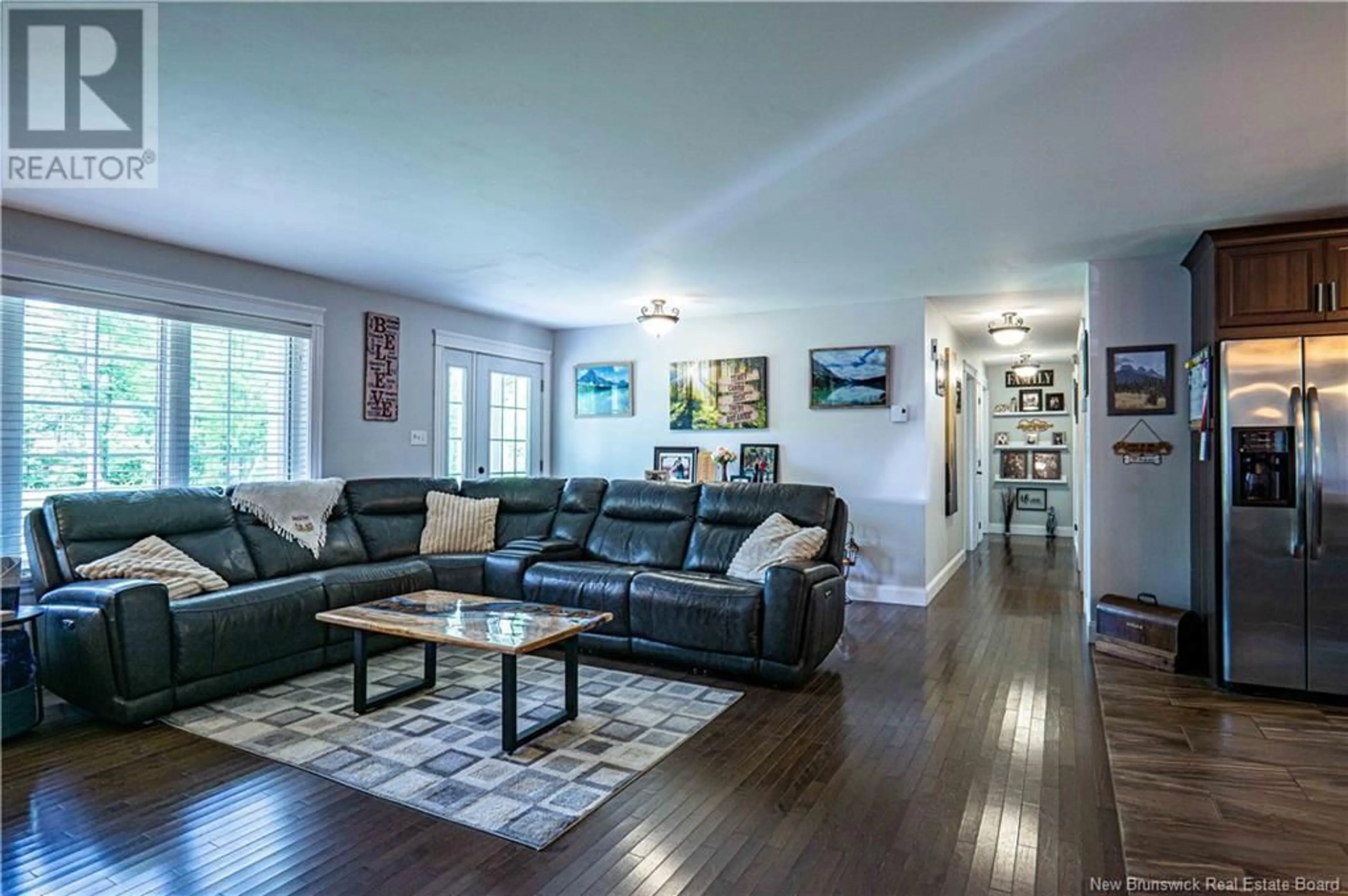 Living room with furniture, wood/laminate floor for 780 ROUTE 10, Richibucto Road New Brunswick E3A7E3
