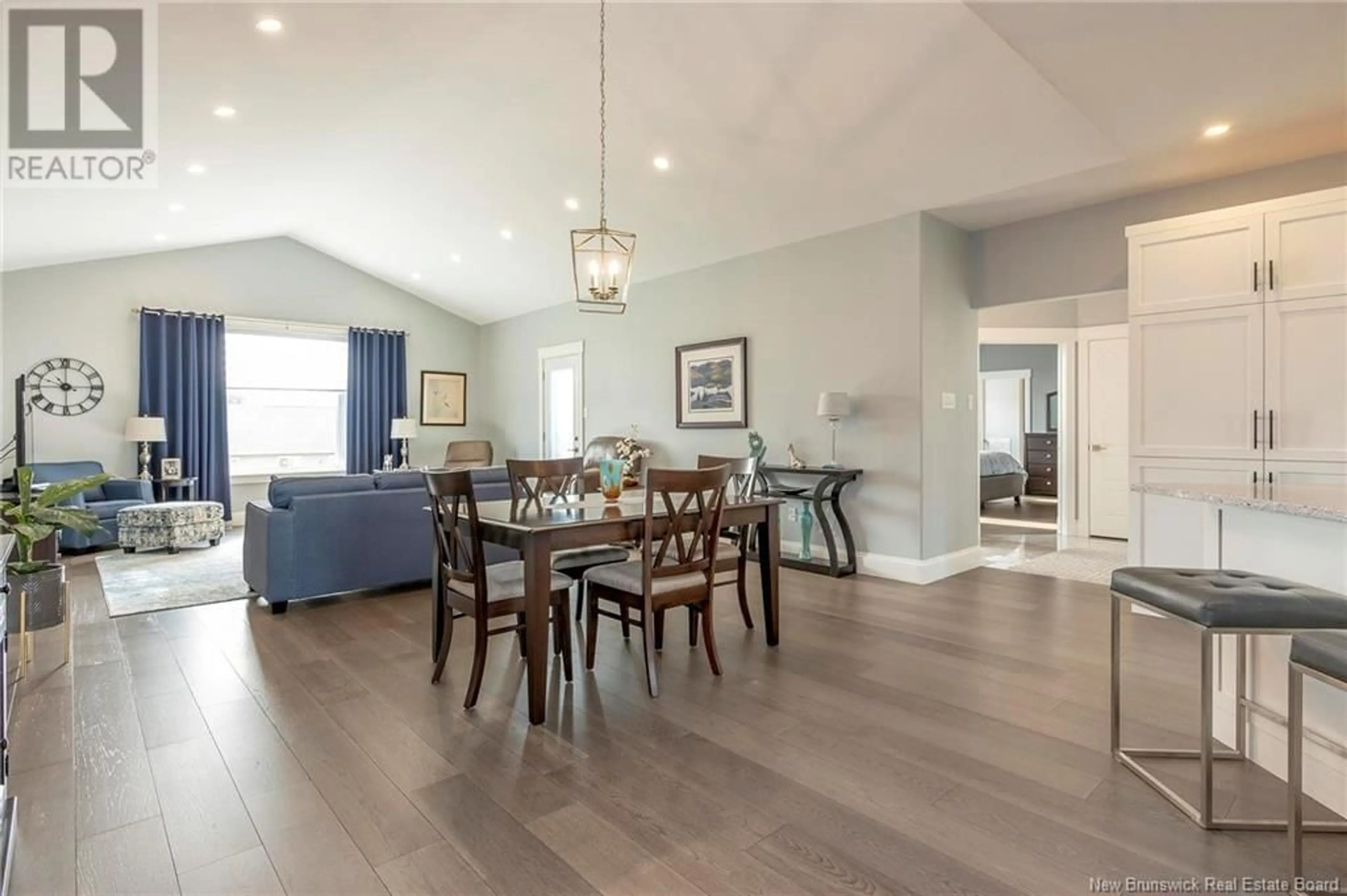 Dining room, wood/laminate floor for 24 GOSHAWK DRIVE, Quispamsis New Brunswick E2E0W6