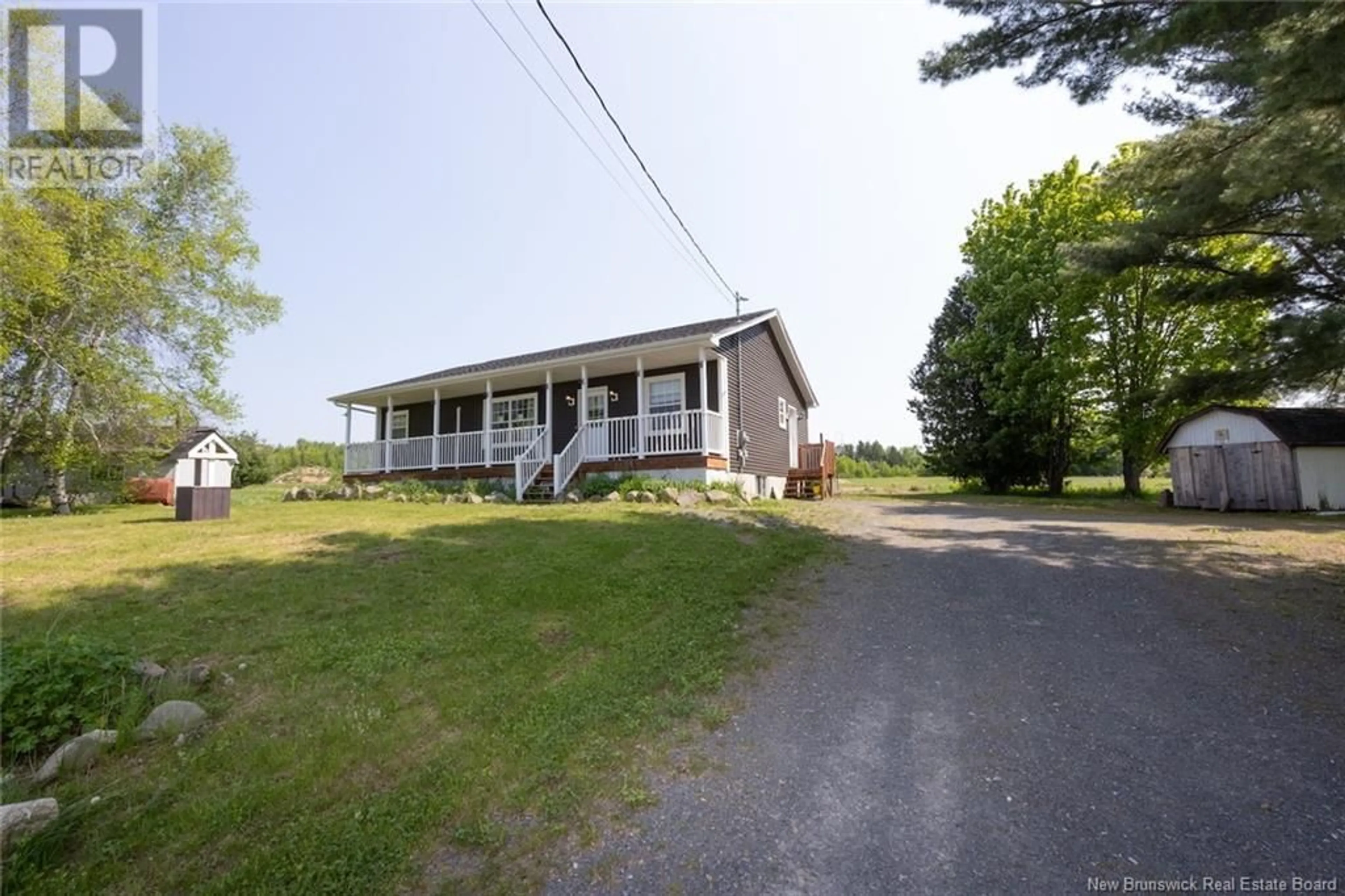 A pic from outside/outdoor area/front of a property/back of a property/a pic from drone, unknown for 14 ALLEN ROAD, Penniac New Brunswick E3A9B1
