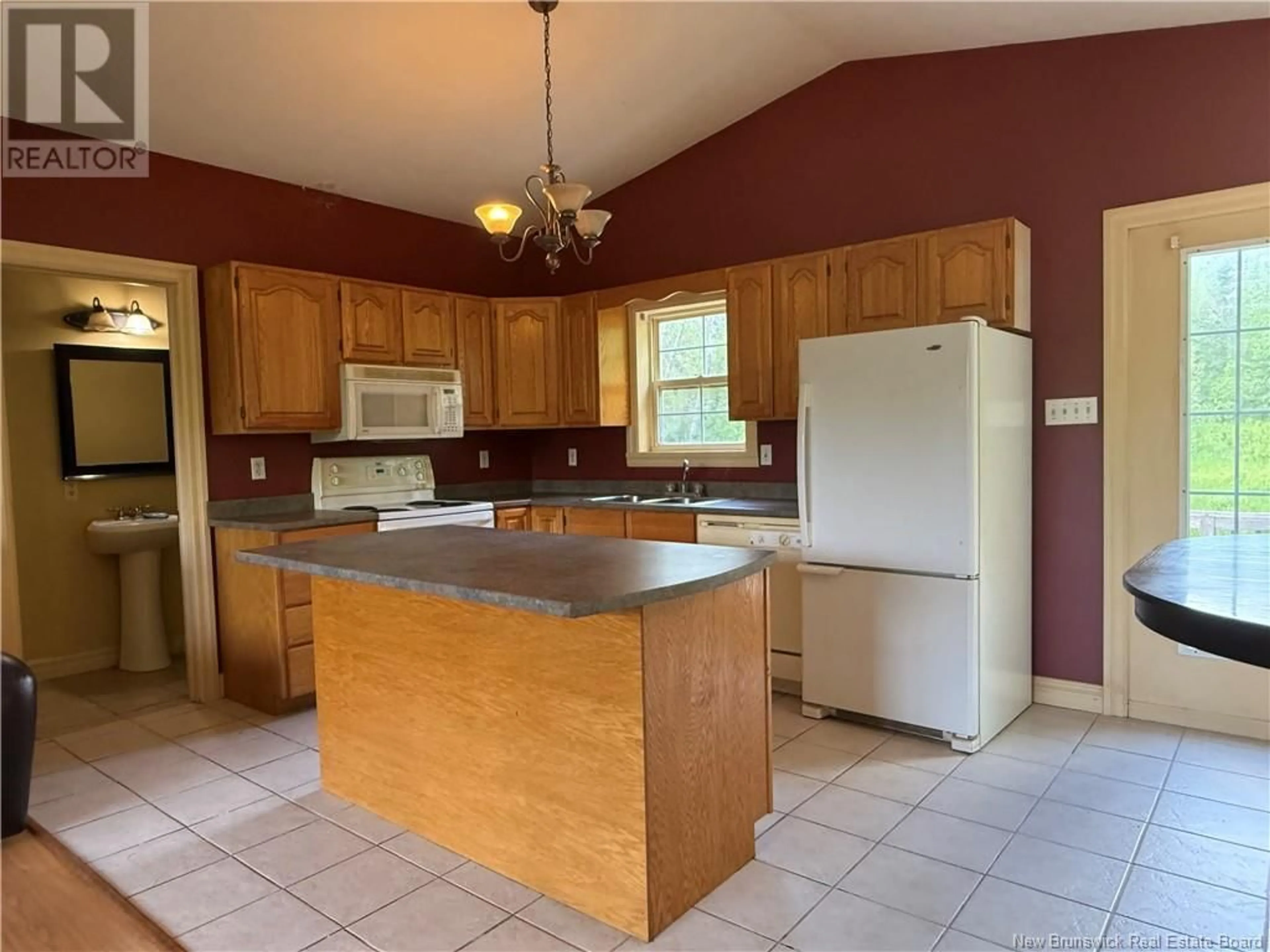Standard kitchen, ceramic/tile floor for 250 ALEXANDRINA ROAD, Notre-Dame New Brunswick E4V1S7