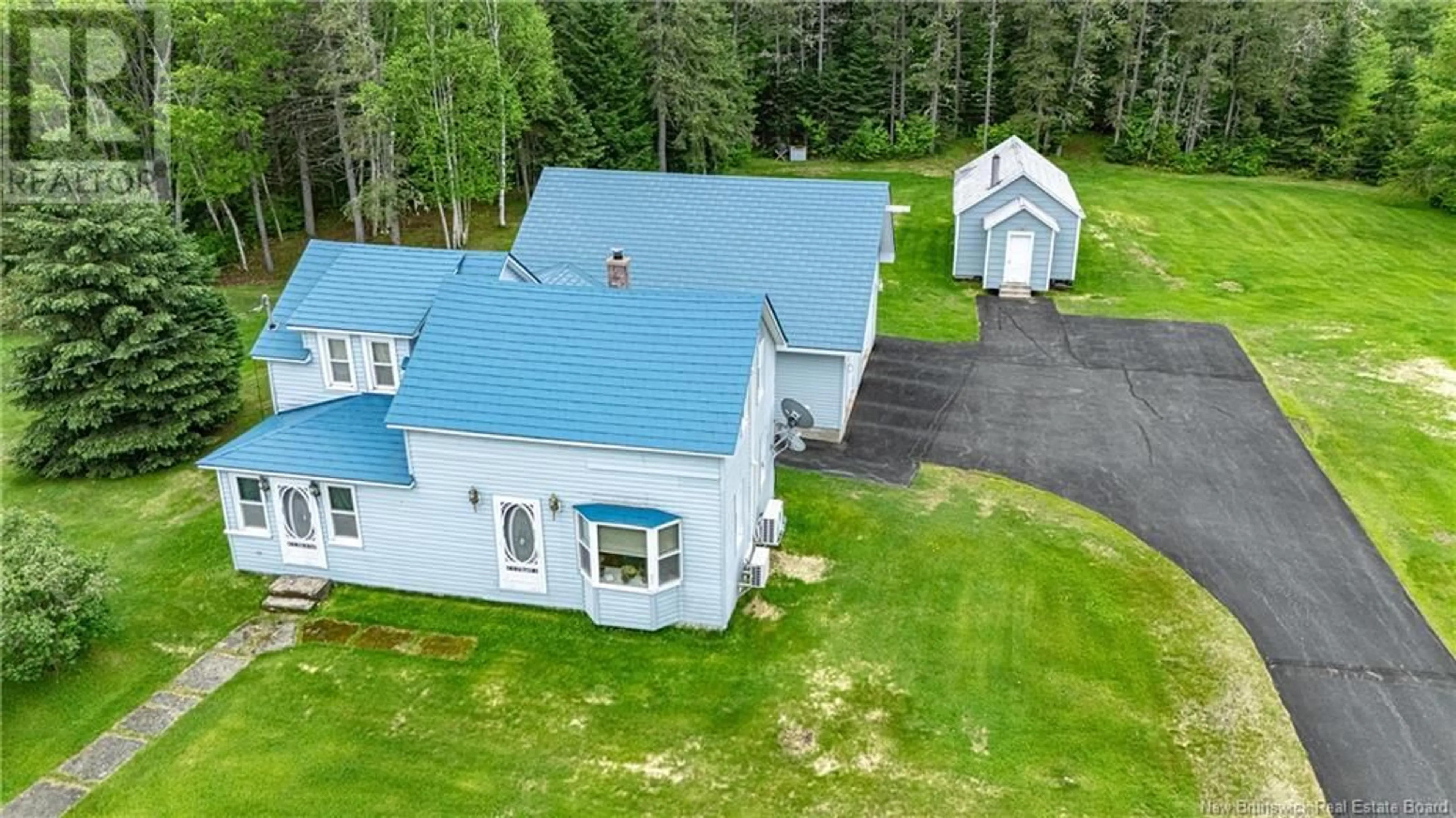 A pic from outside/outdoor area/front of a property/back of a property/a pic from drone, building for 562 CARROLLS CROSSING ROAD, Carrolls Crossing New Brunswick E9C2G4