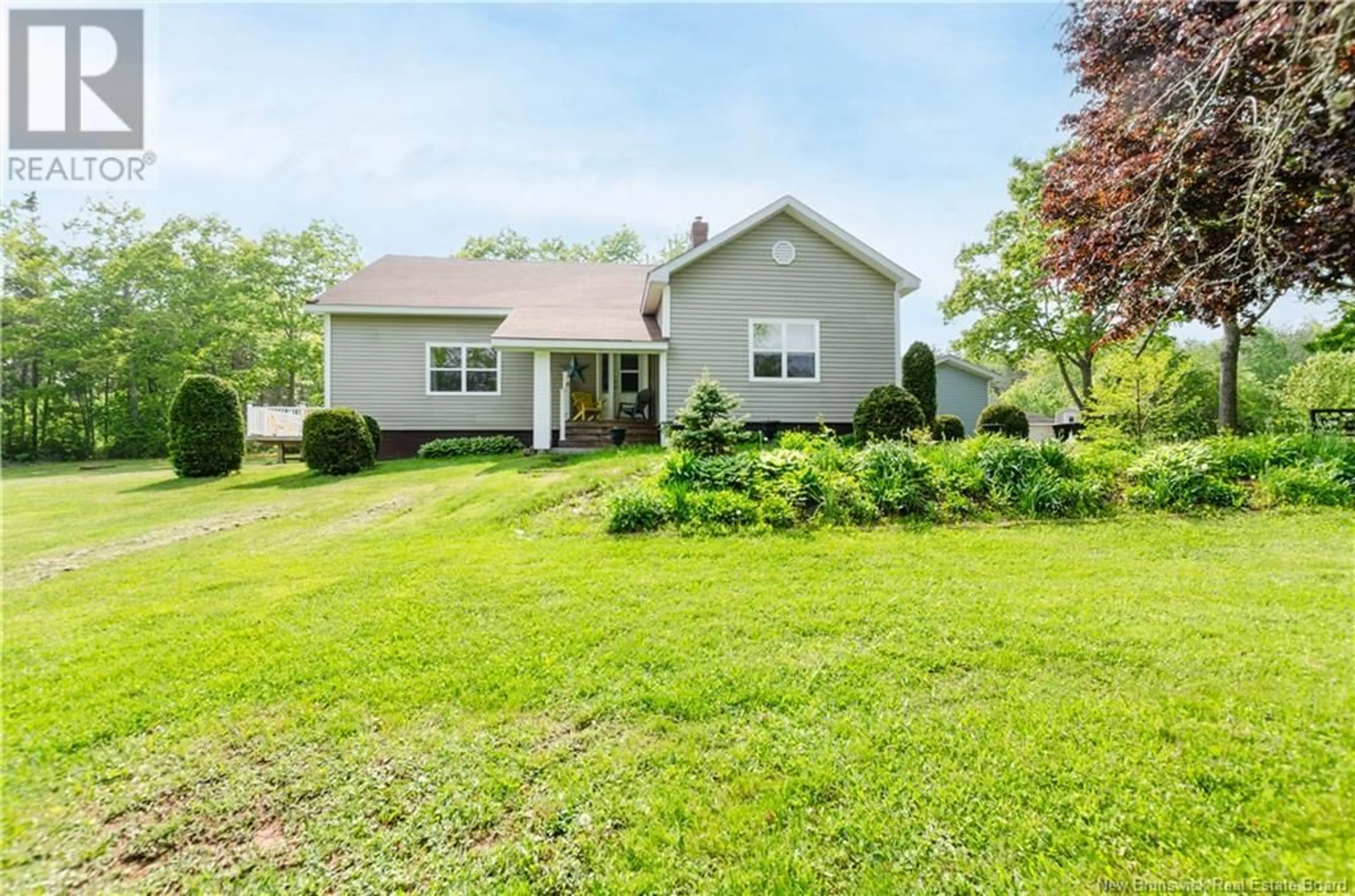A pic from outside/outdoor area/front of a property/back of a property/a pic from drone, street for 1750 ROUTE 114, Stoney Creek New Brunswick E1J1N1