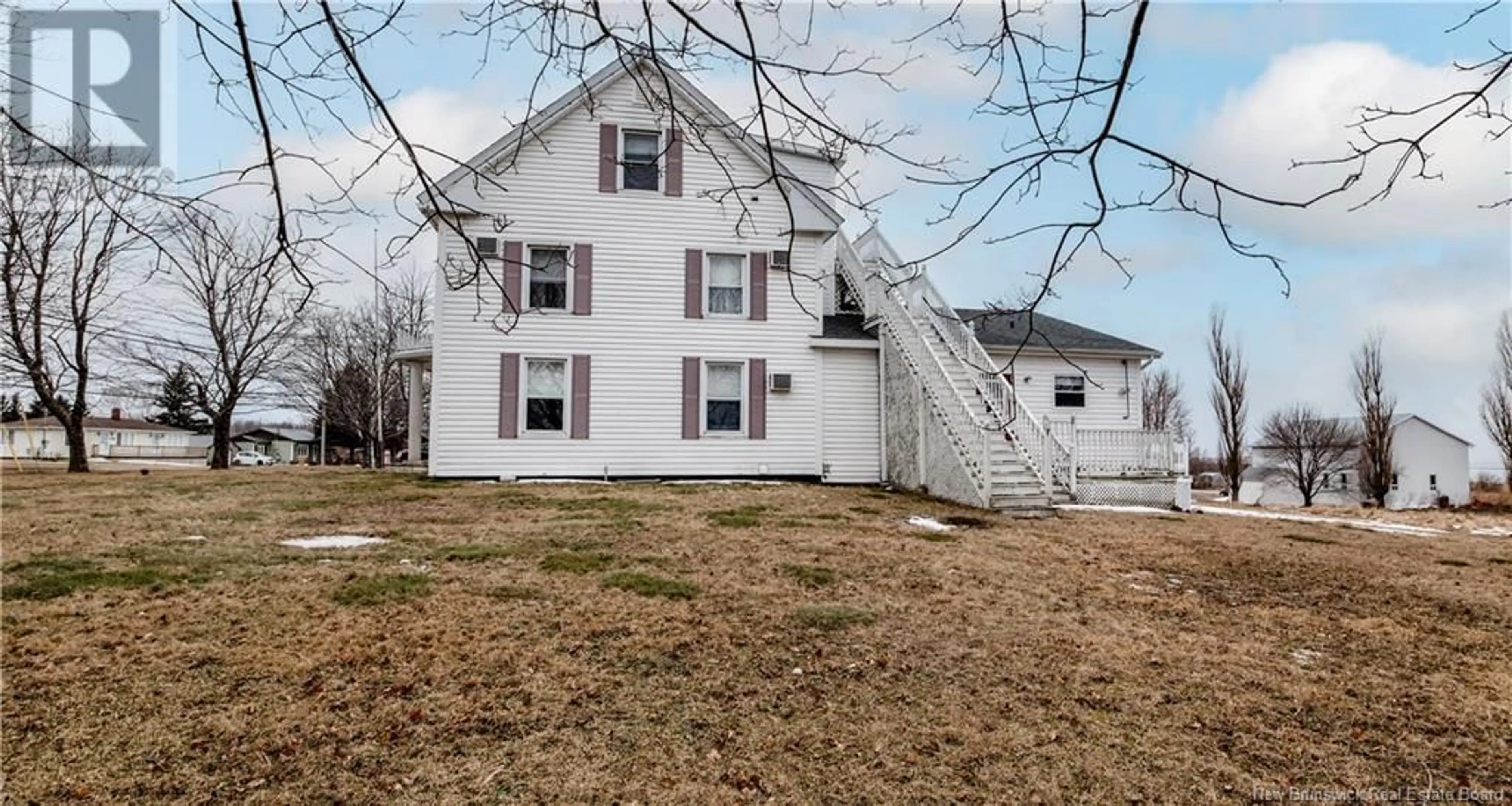 A pic from outside/outdoor area/front of a property/back of a property/a pic from drone, street for 1204 ROUTE 133, Grand-Barachois New Brunswick E4P8C5