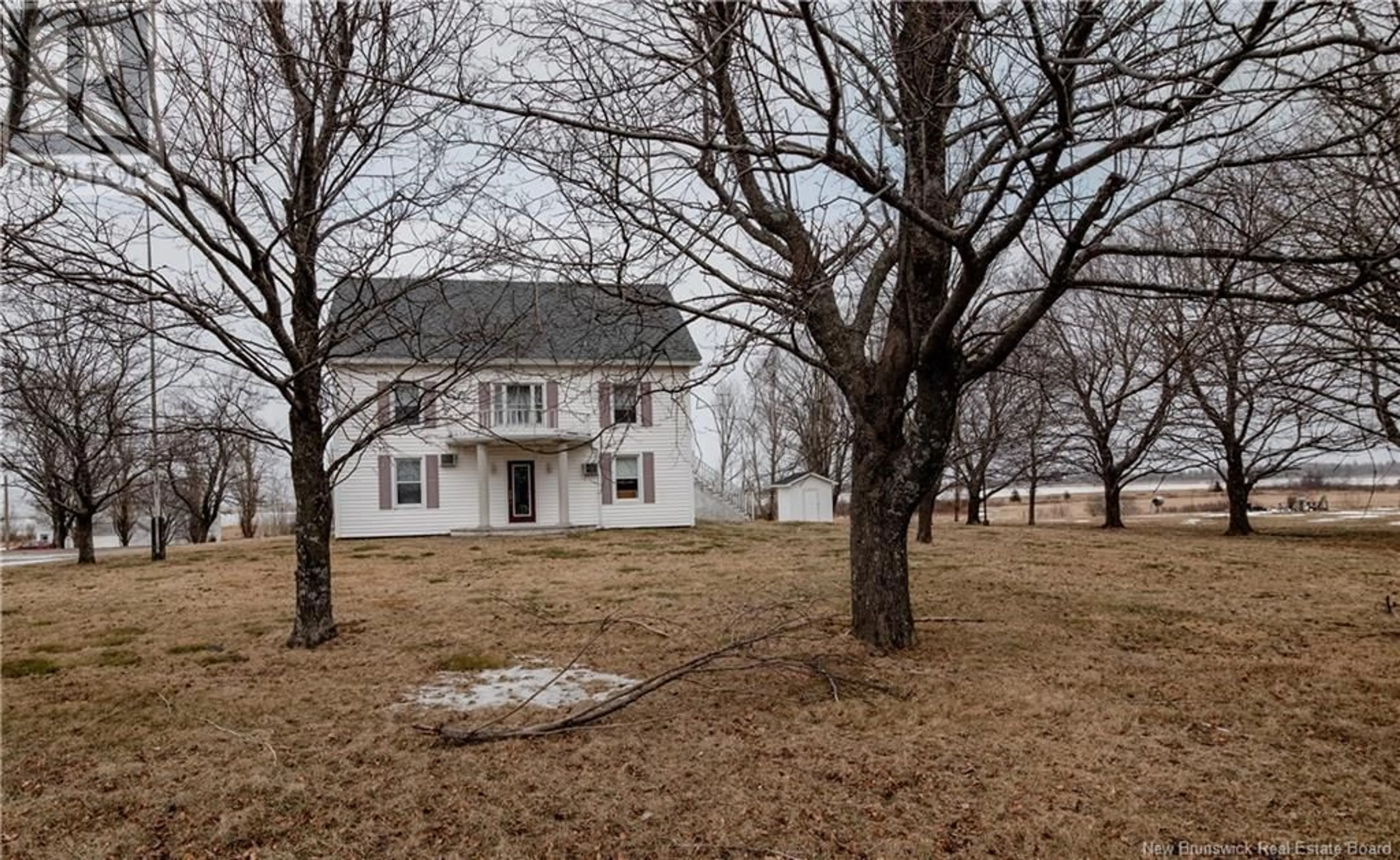 A pic from outside/outdoor area/front of a property/back of a property/a pic from drone, street for 1204 ROUTE 133, Grand-Barachois New Brunswick E4P8C5