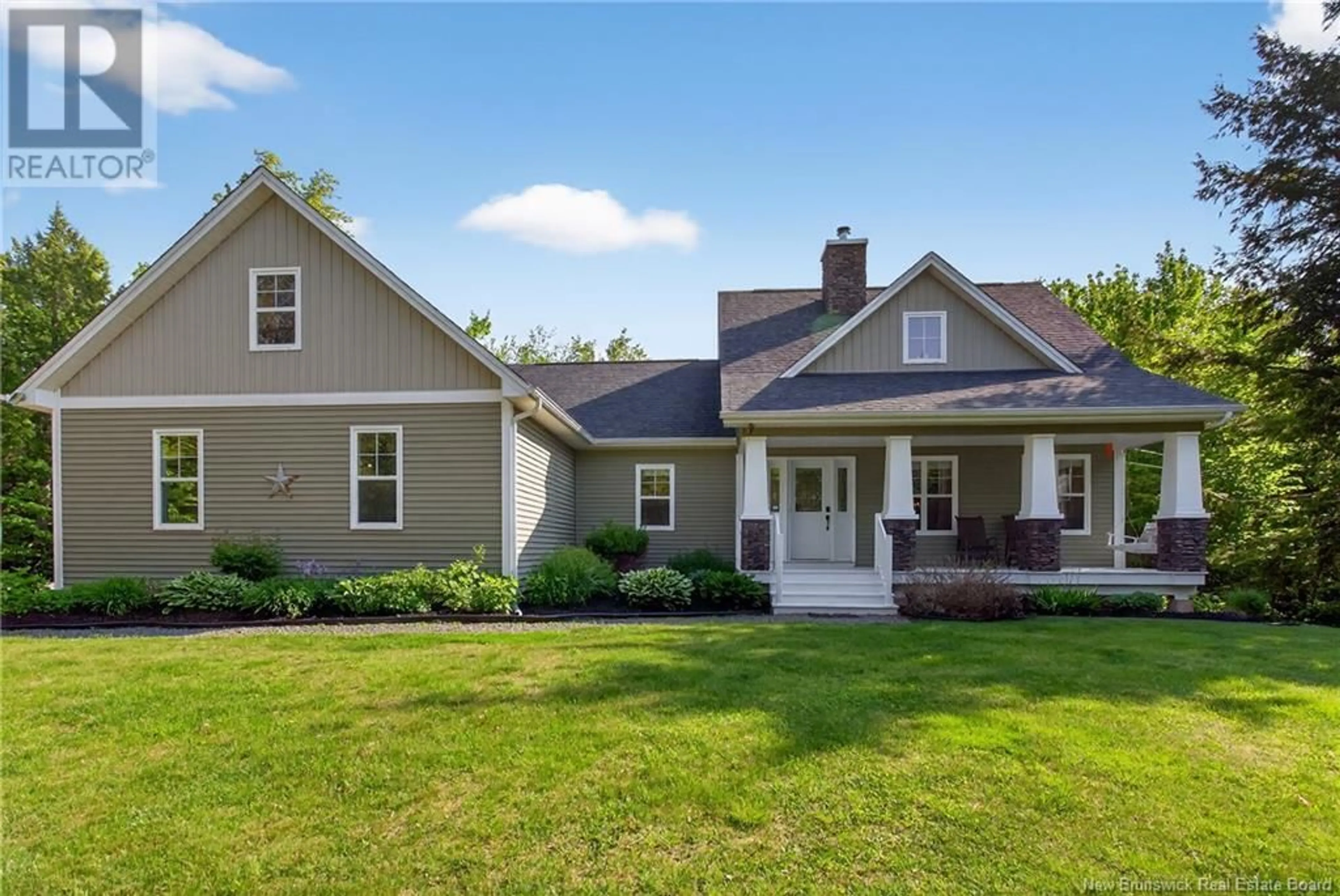 Home with vinyl exterior material, street for 15 JOSEE DRIVE, Irishtown New Brunswick E1H0C9