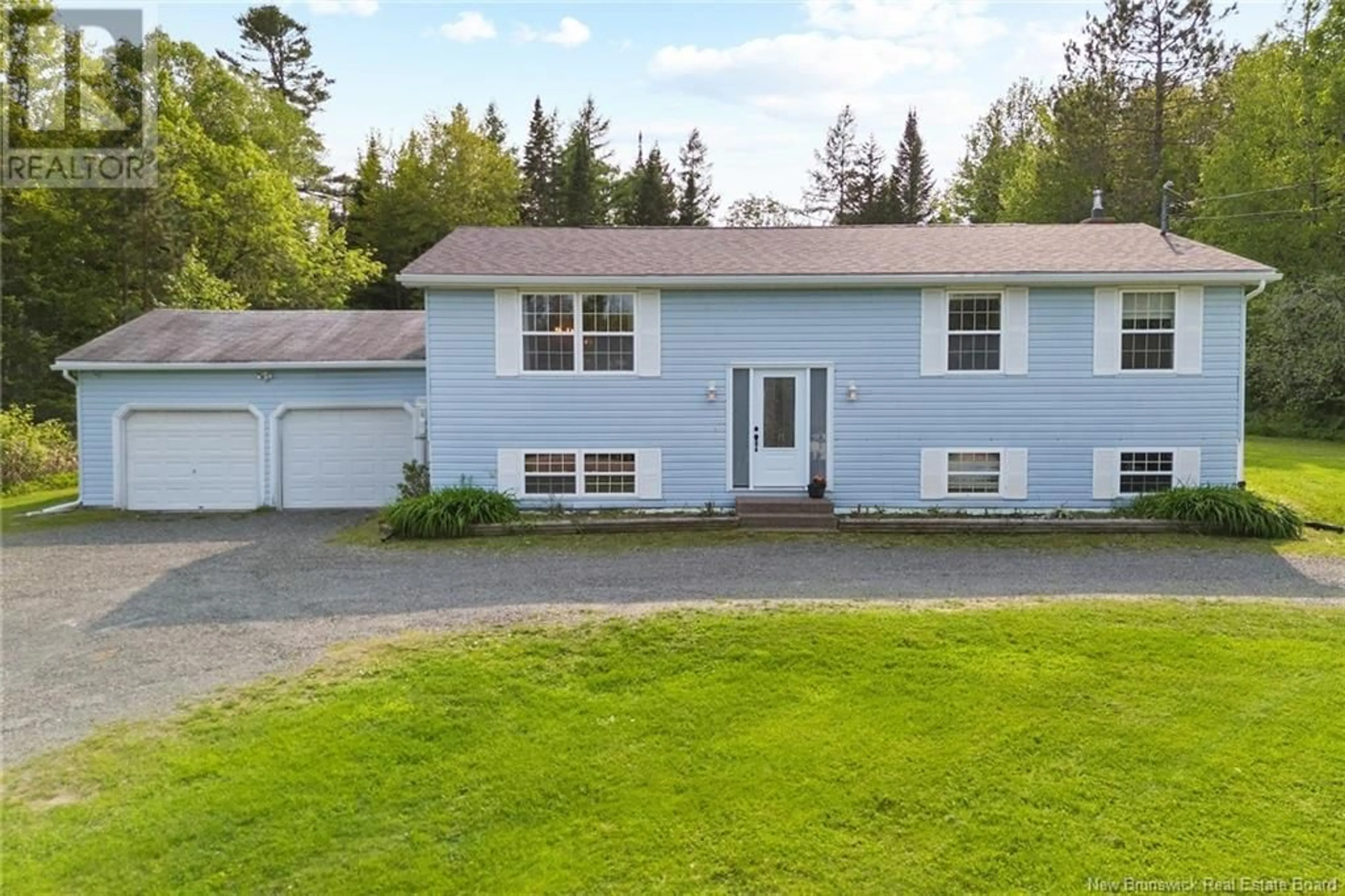 A pic from outside/outdoor area/front of a property/back of a property/a pic from drone, street for 1905 ROUTE 620, Royal Road New Brunswick E3A6N5
