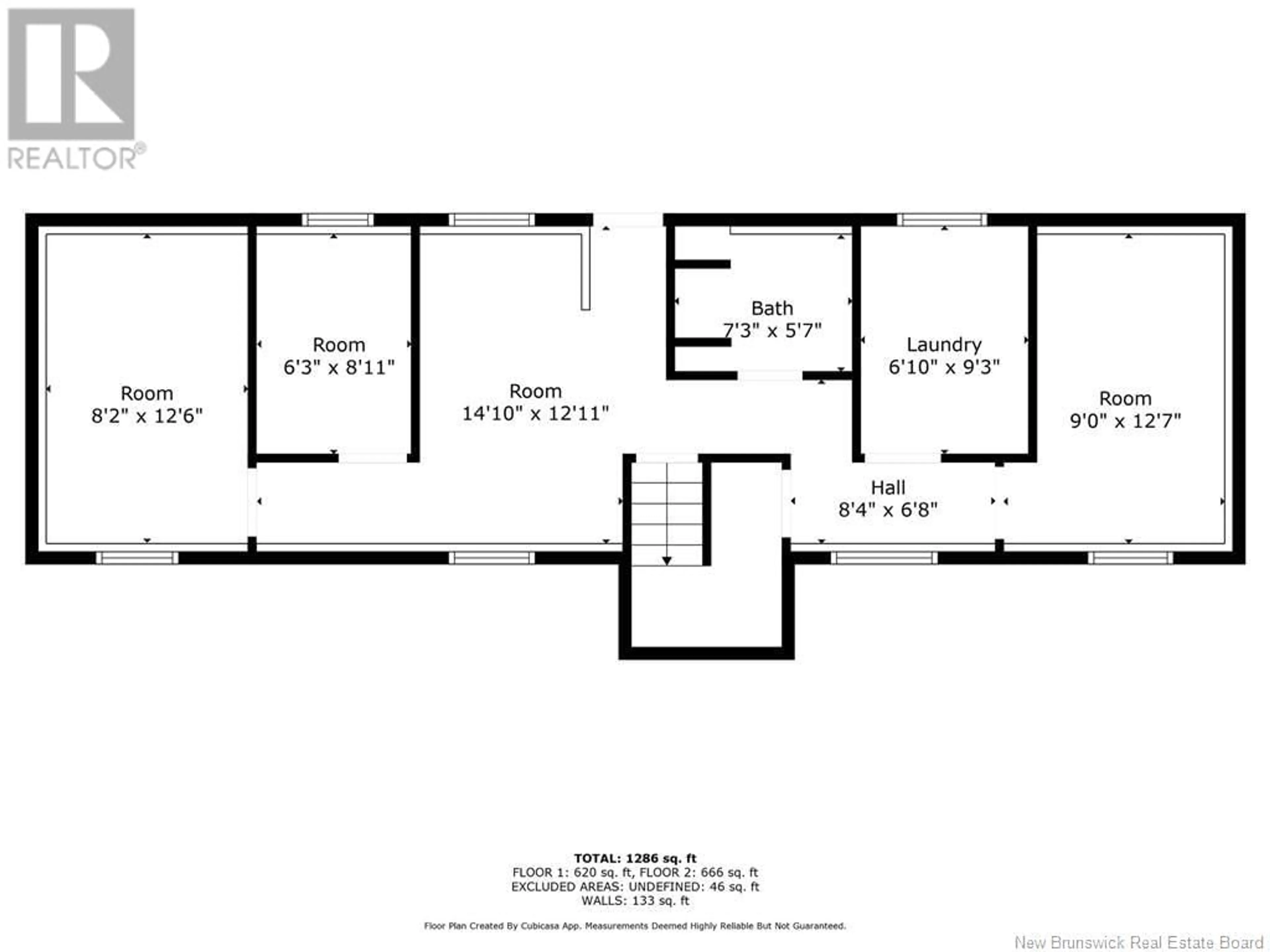 Floor plan for 15 BENJAMIN PORTAGE NORTH, Benjamin River New Brunswick E8G1N9