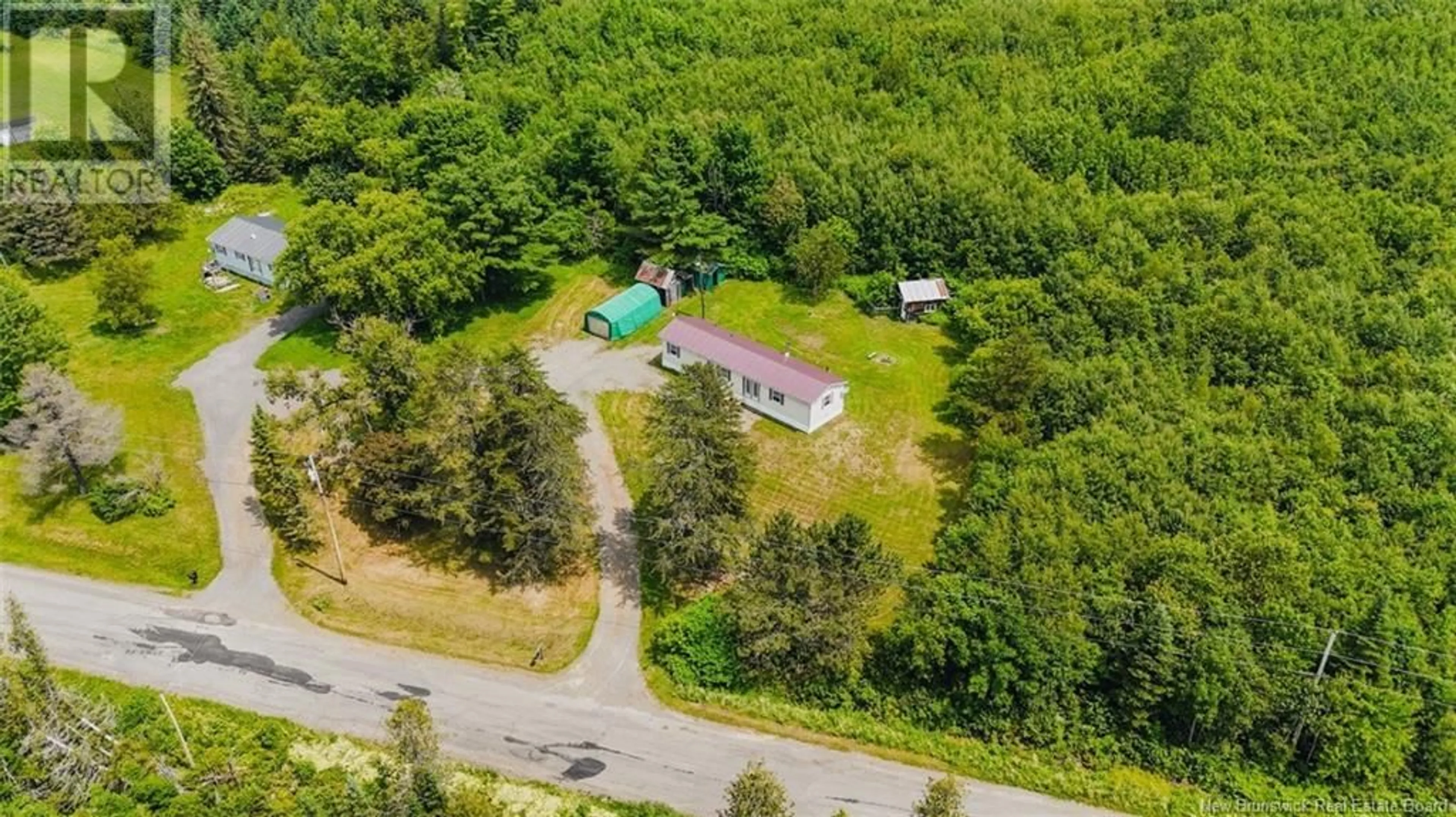 A pic from outside/outdoor area/front of a property/back of a property/a pic from drone, unknown for 85 OAKLAND ROAD, Oakland New Brunswick E7L2W3