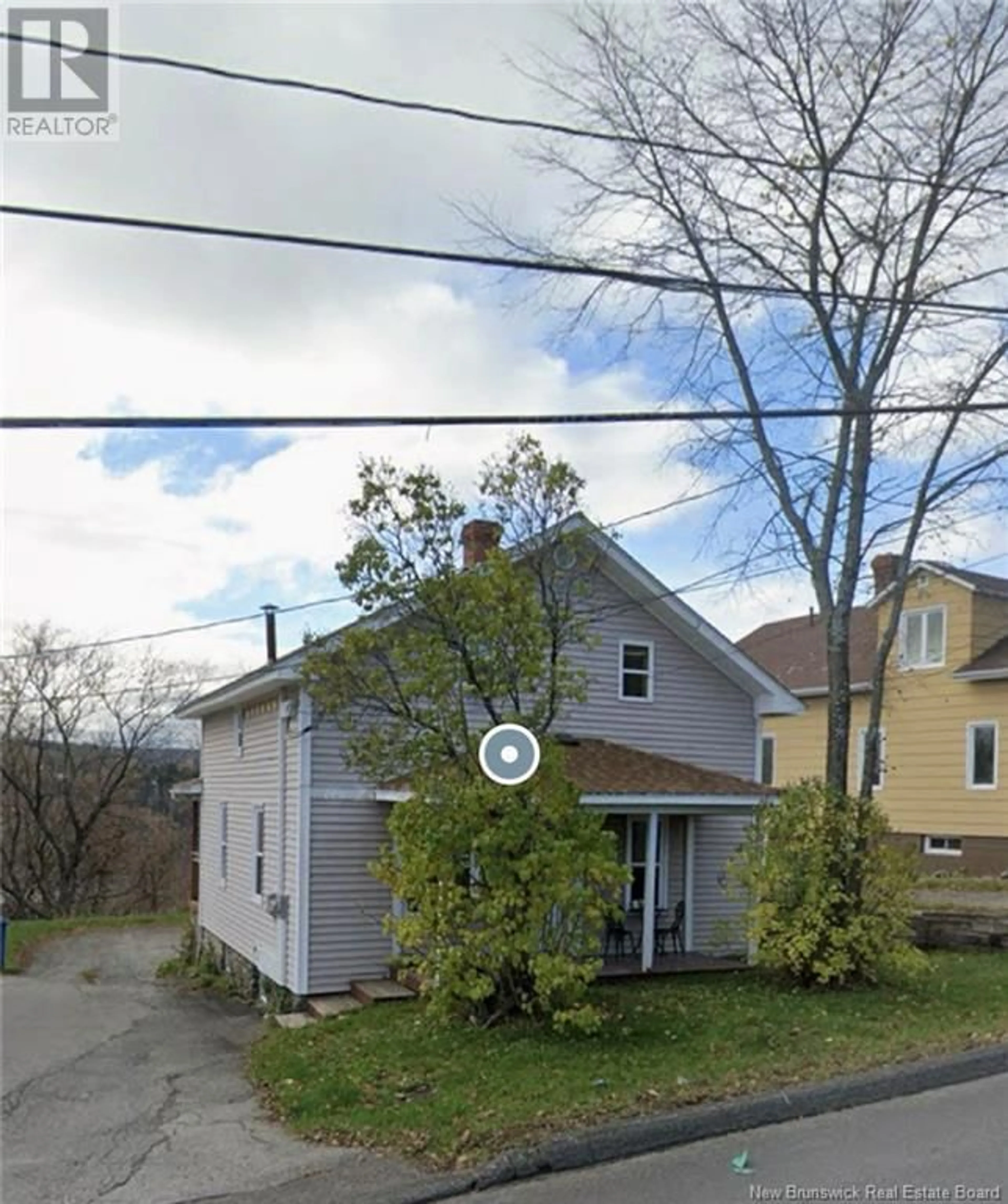 A pic from outside/outdoor area/front of a property/back of a property/a pic from drone, street for 16 RUE BELLEVUE STREET, Edmundston New Brunswick E3V2C7