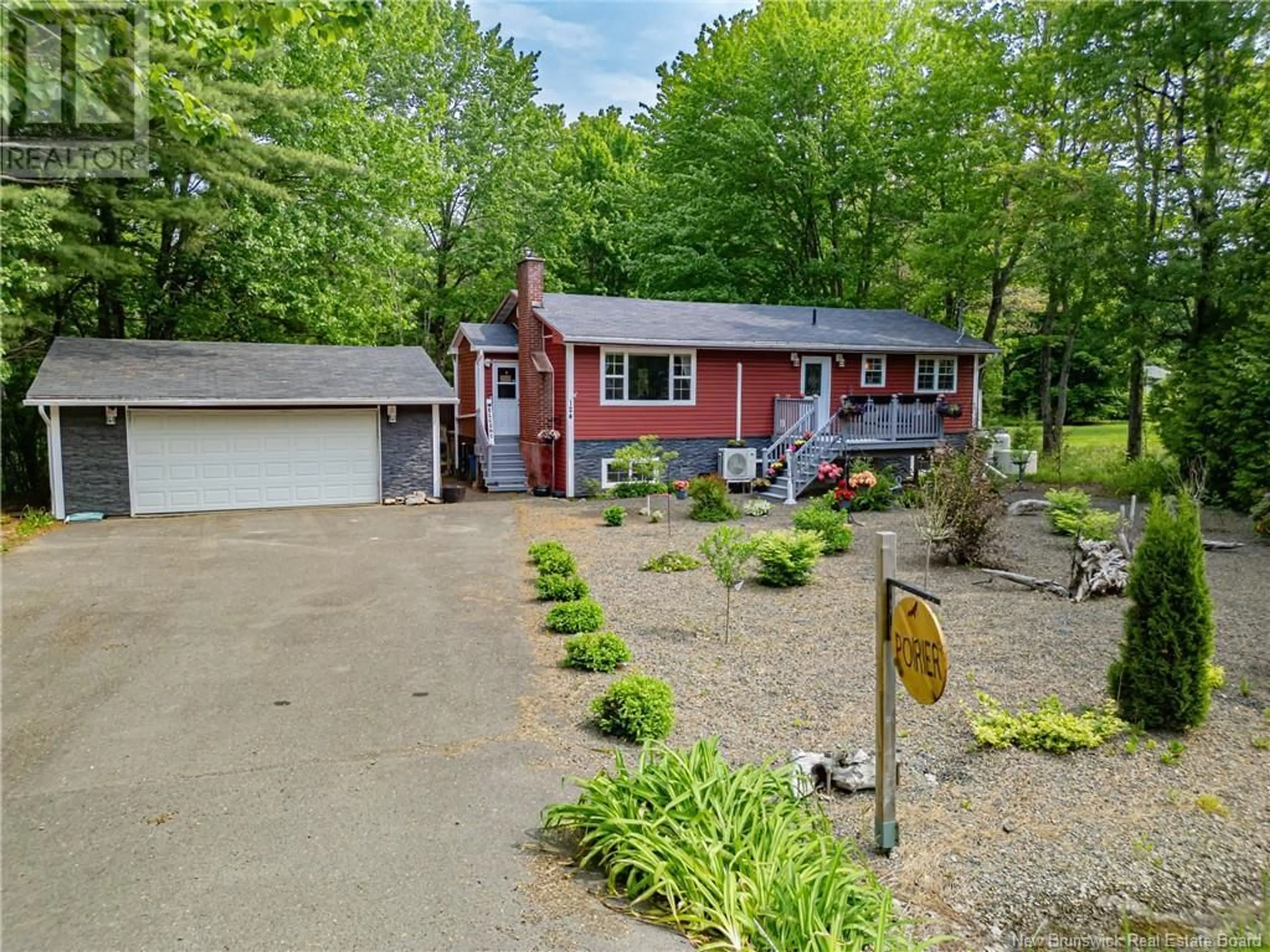 A pic from outside/outdoor area/front of a property/back of a property/a pic from drone, street for 124 WATERVILLE ROAD, Geary New Brunswick E2V3S1