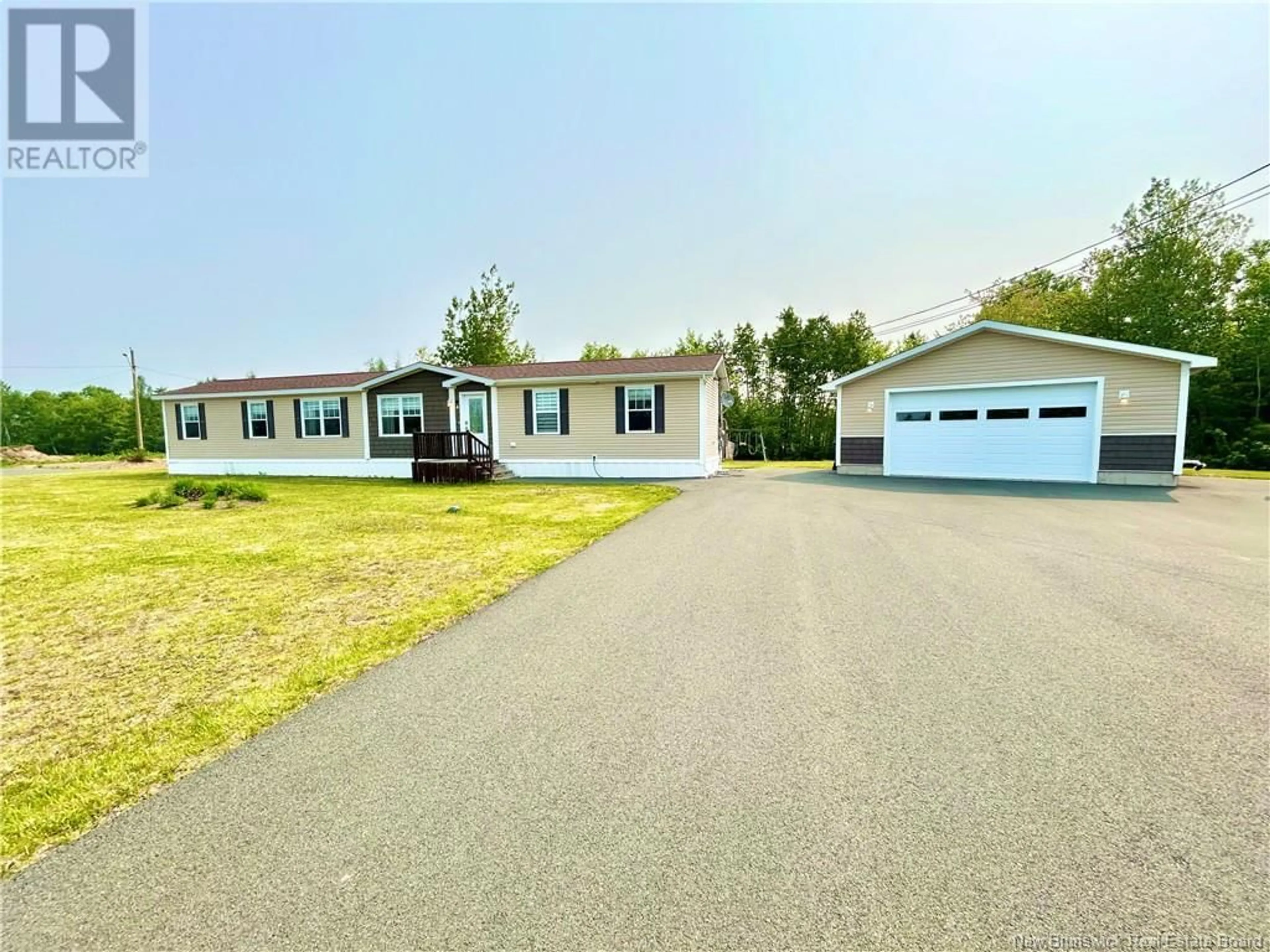 A pic from outside/outdoor area/front of a property/back of a property/a pic from drone, street for 6 DONAT STREET, Saint-Isidore New Brunswick E8M0A5