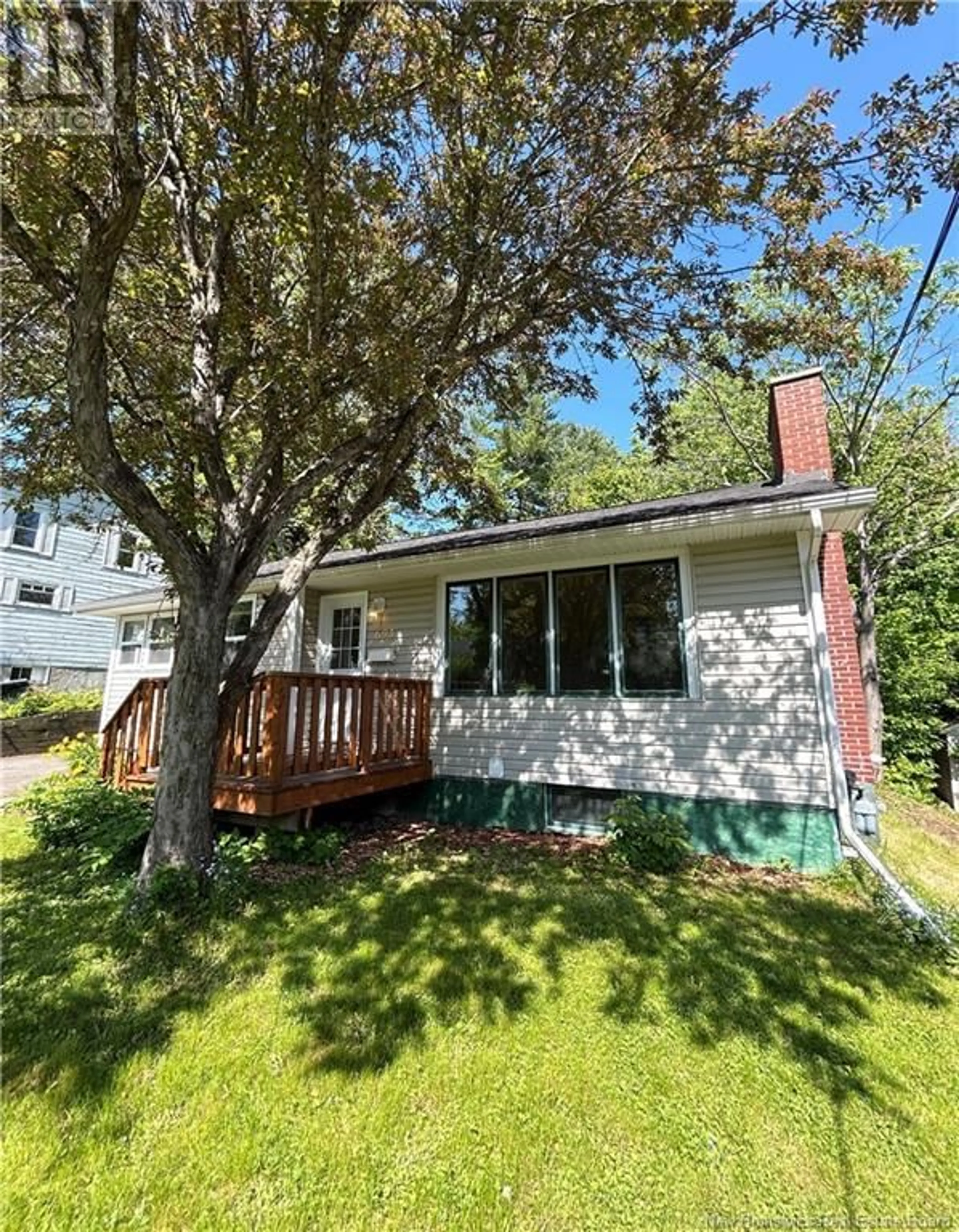 Home with vinyl exterior material, street for 693 MITCHELL STREET, Fredericton New Brunswick E3B3S7