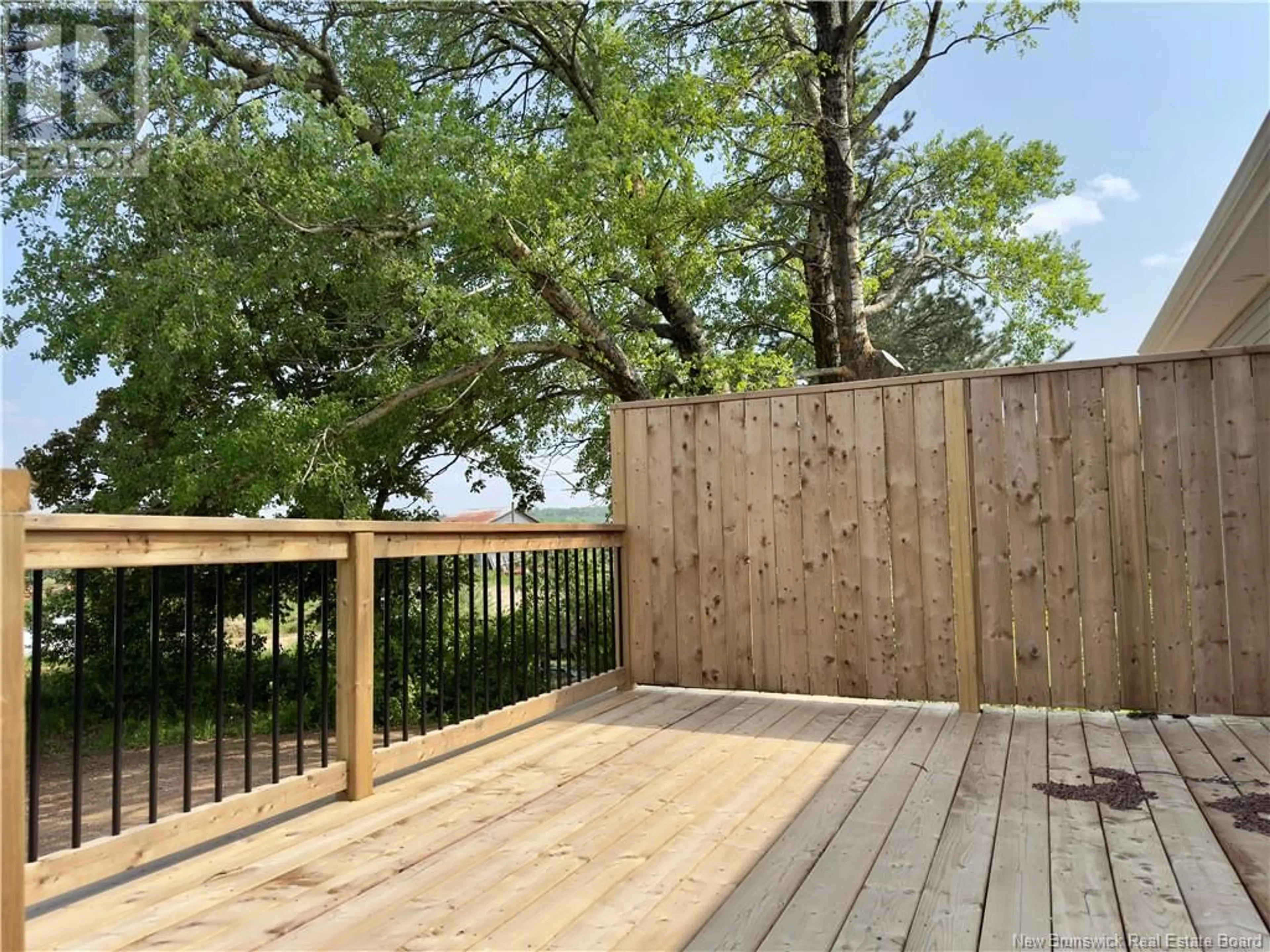 Patio, forest/trees view for 144 QUEENS ROAD, Sackville New Brunswick E4L2B6