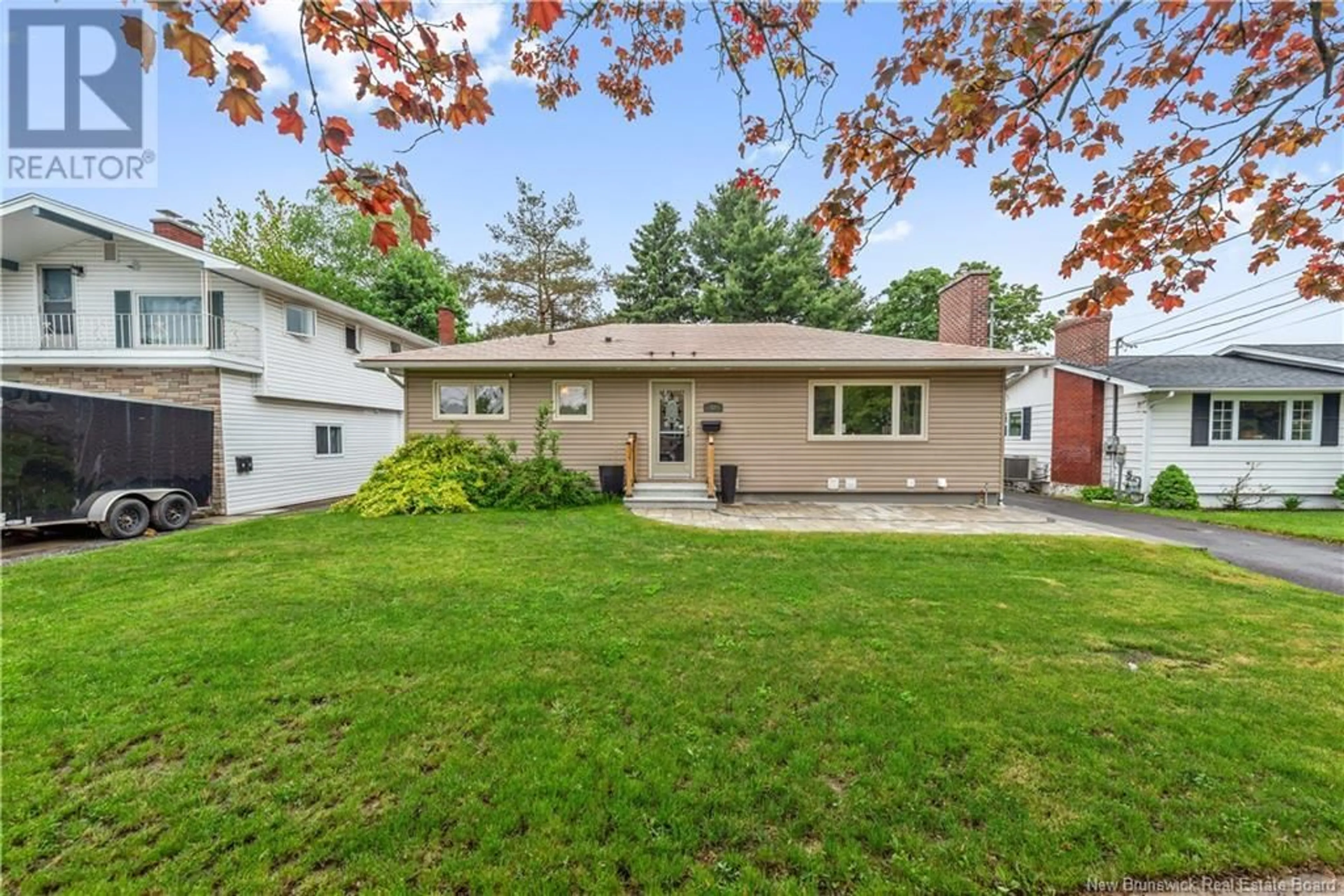 Home with vinyl exterior material, street for 58 VINE AVENUE, Moncton New Brunswick E1E1J9