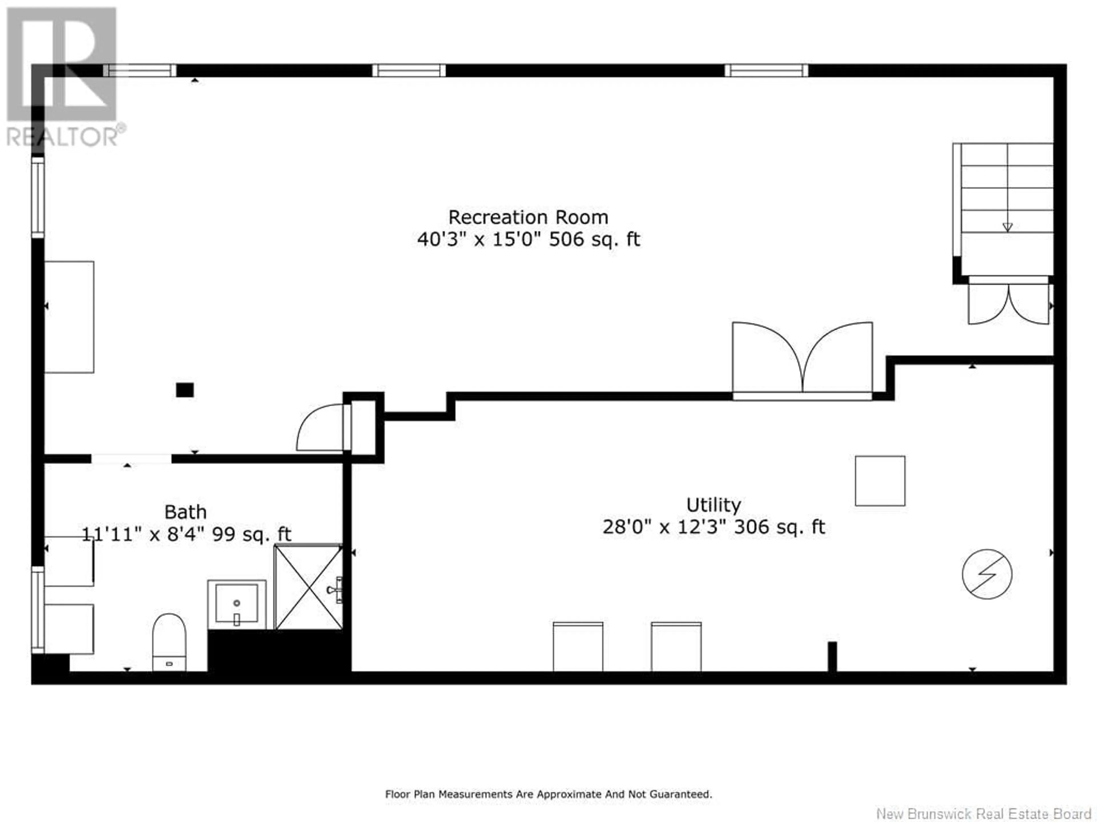Floor plan for 58 VINE AVENUE, Moncton New Brunswick E1E1J9