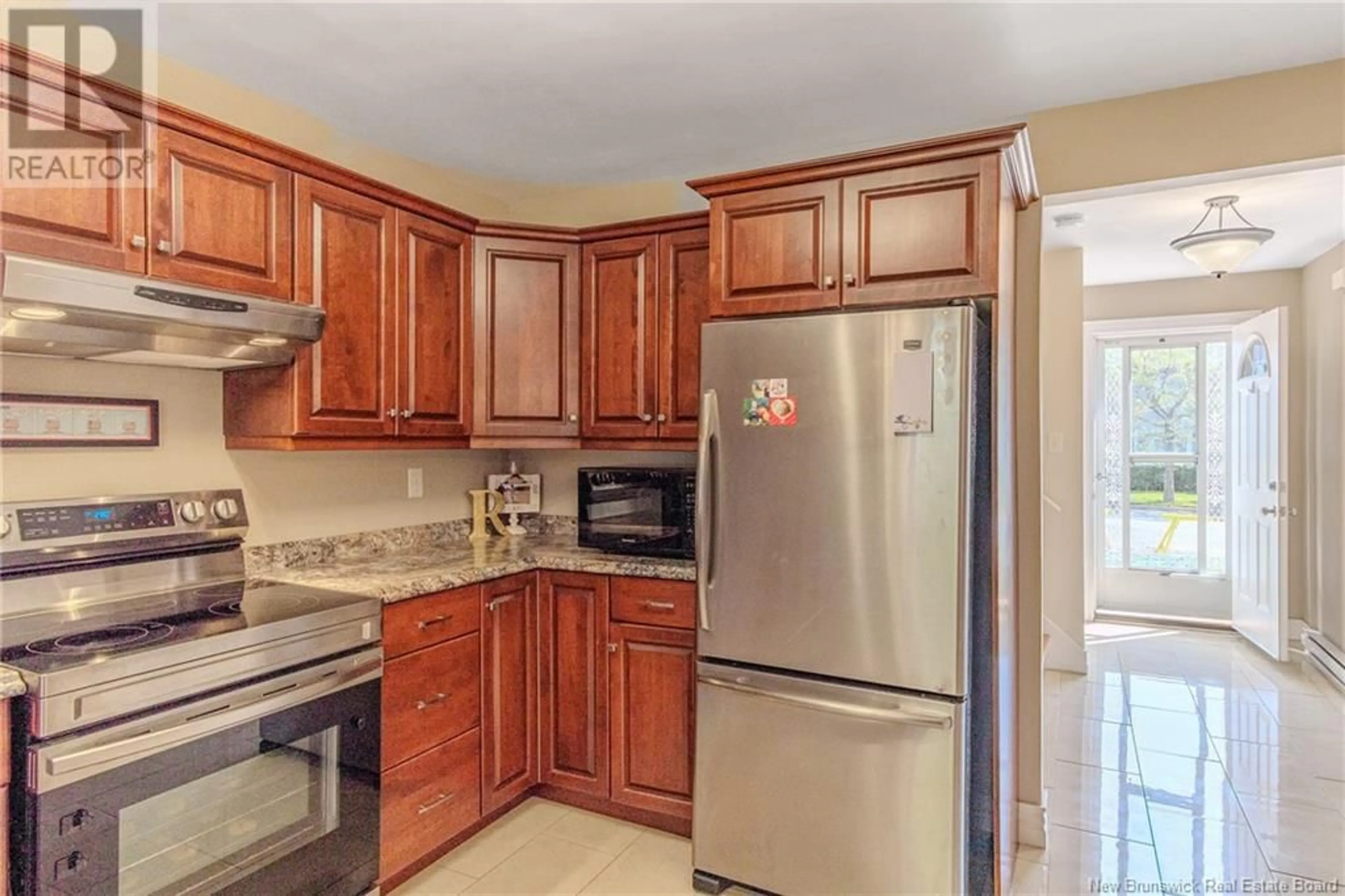 Standard kitchen, ceramic/tile floor for 61 CENTRAL AVENUE, Saint John New Brunswick E2M4C5