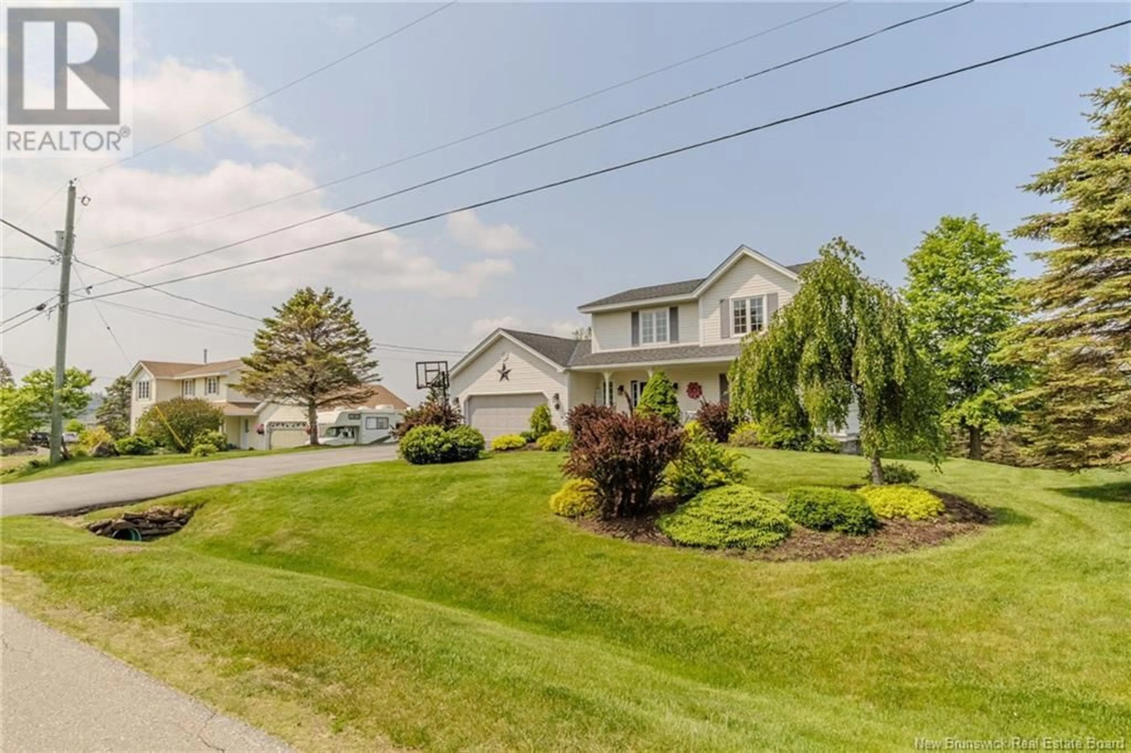 A pic from outside/outdoor area/front of a property/back of a property/a pic from drone, street for 36 BLANCHARD LANE, Saint John New Brunswick E2K5K4