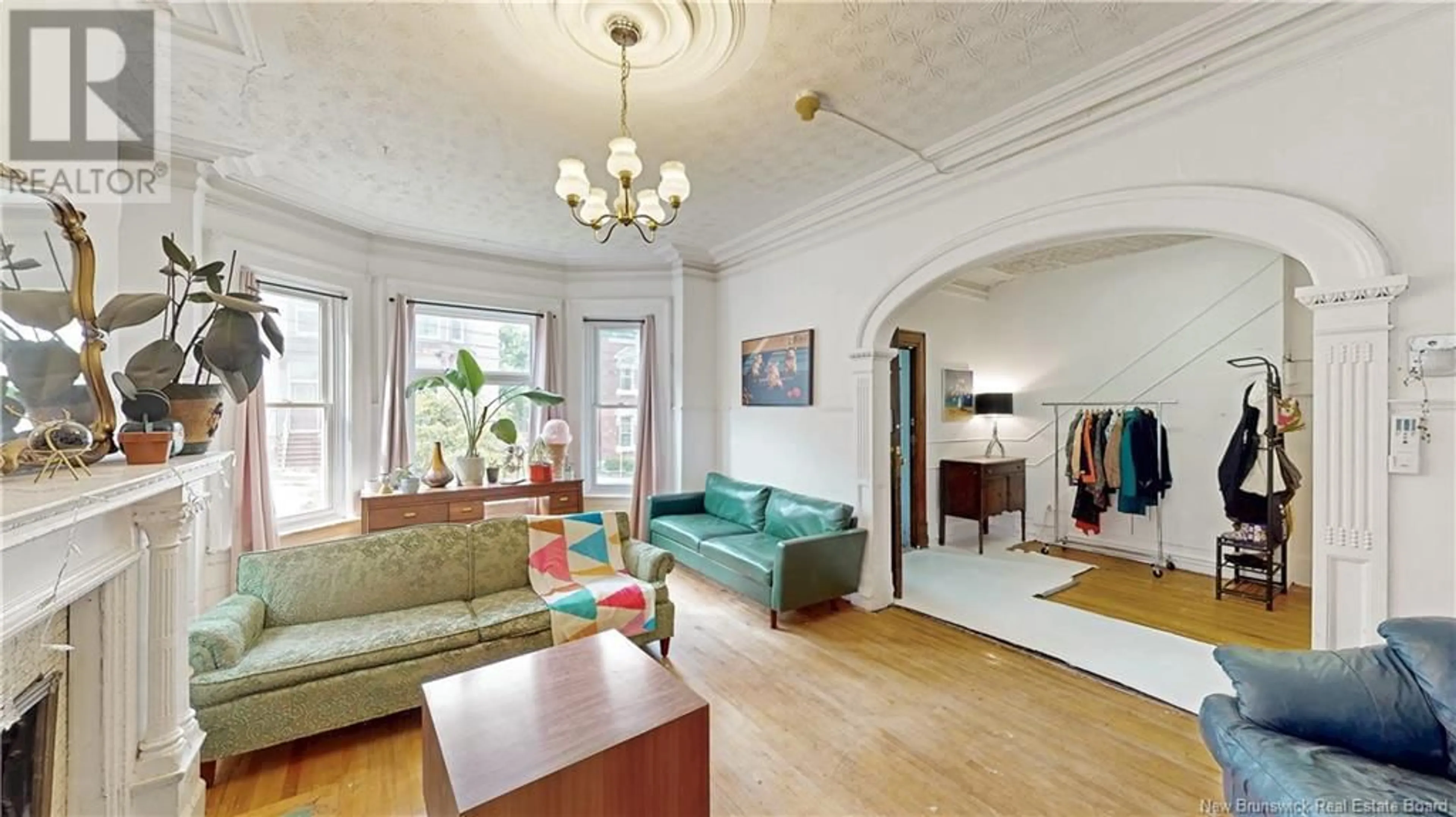 Living room with furniture, unknown for 114 LEINSTER STREET, Saint John New Brunswick E2L1J3