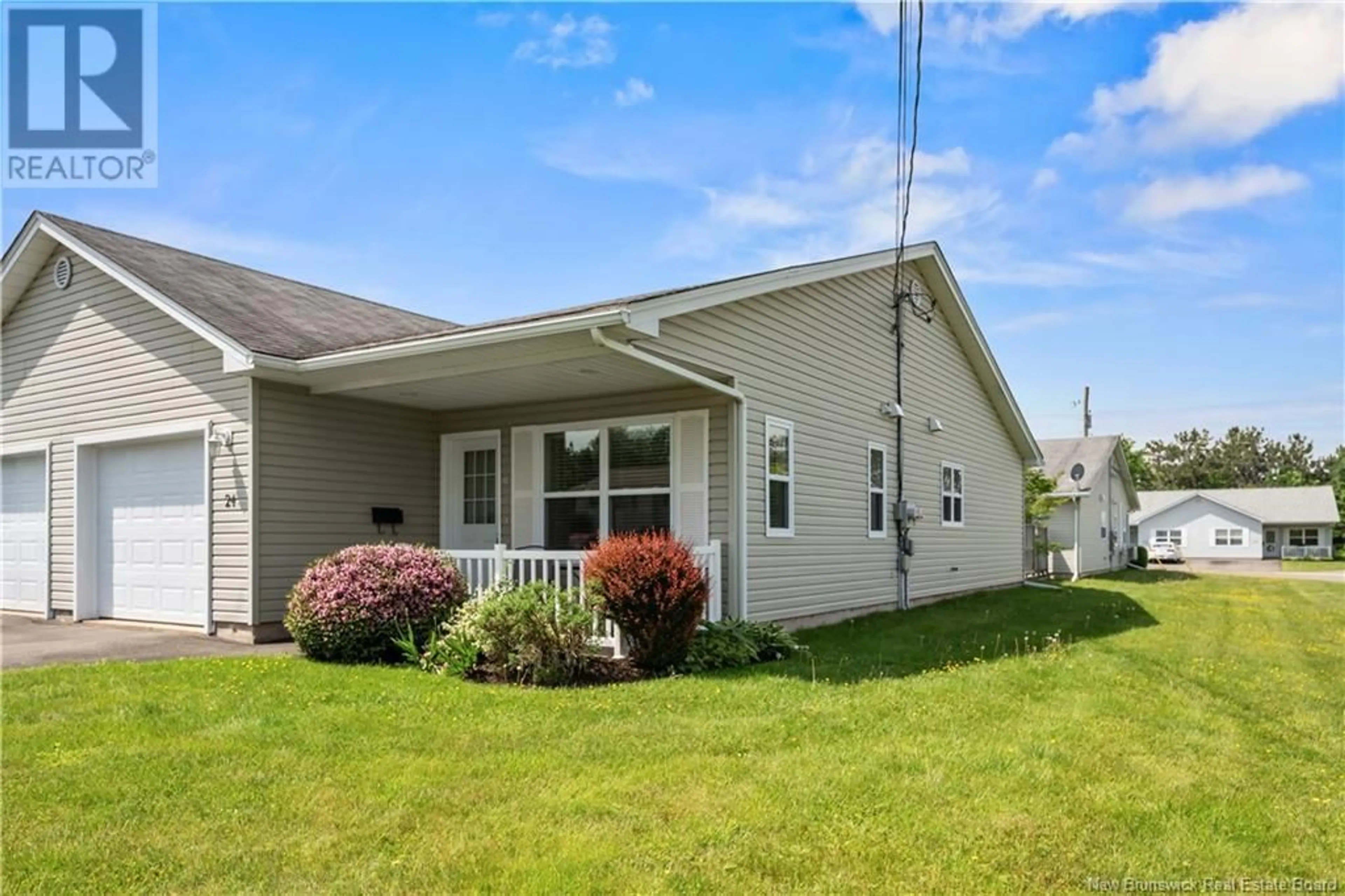 Home with vinyl exterior material, street for 24 TOWNSEND AVENUE, Riverview New Brunswick E1B5T6