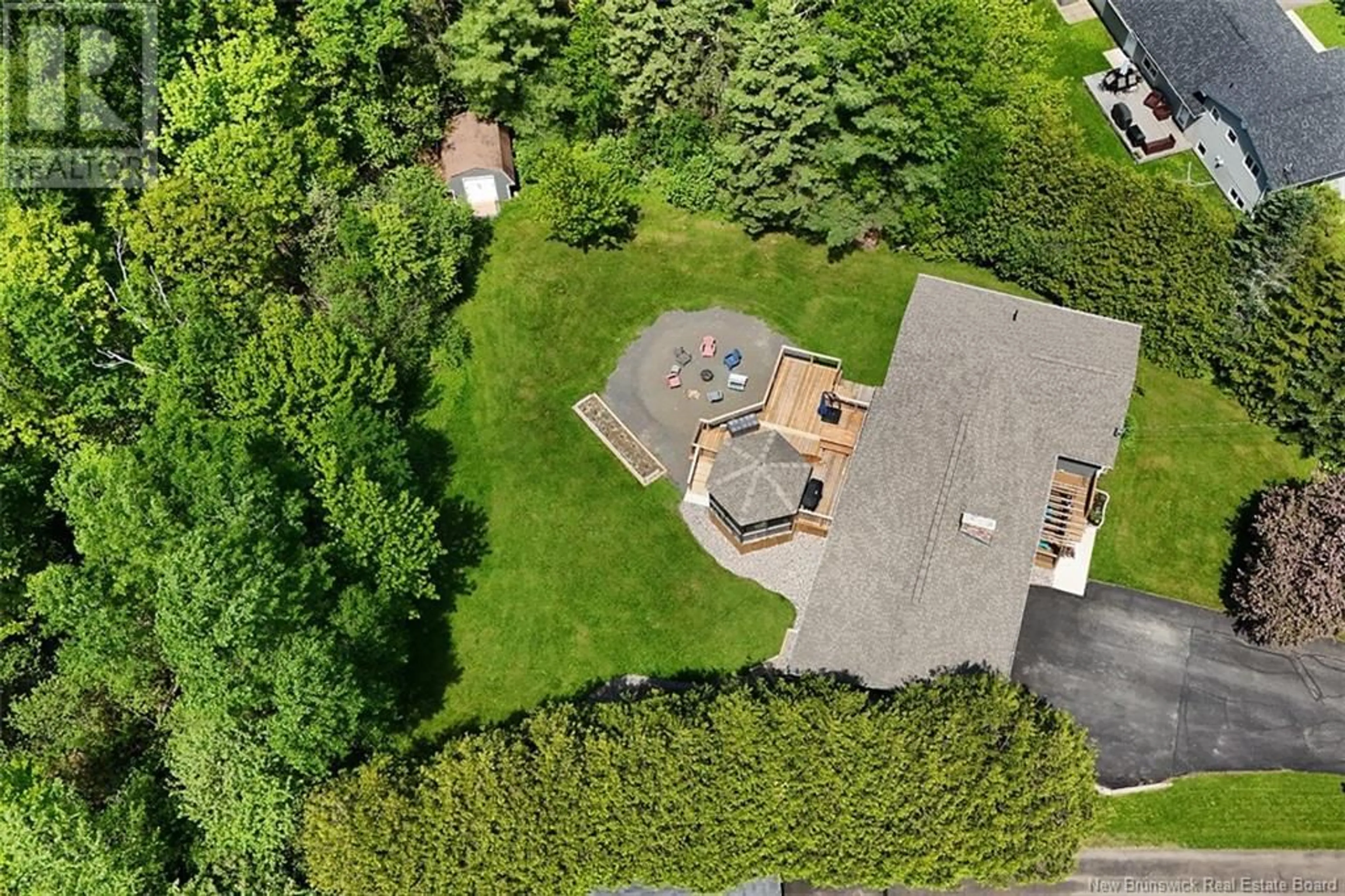 A pic from outside/outdoor area/front of a property/back of a property/a pic from drone, unknown for 8 SHAW LANE, New Maryland New Brunswick E3C1H6