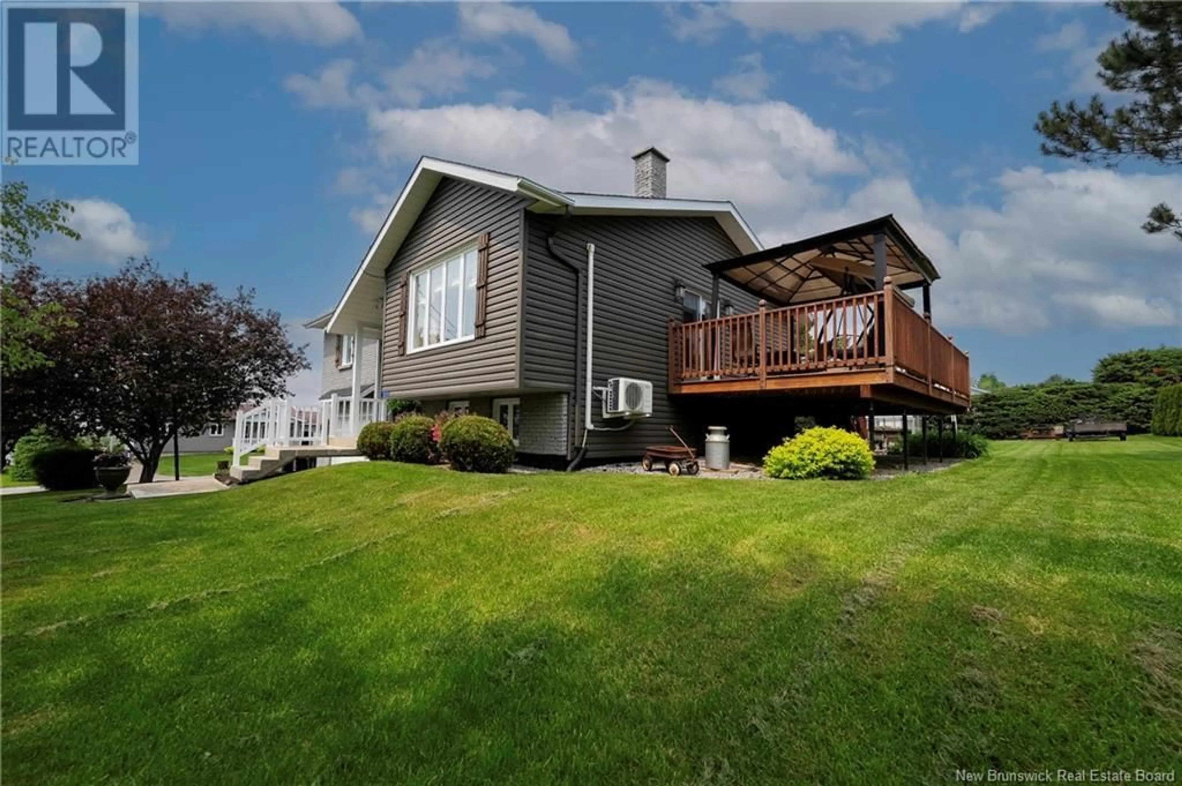Home with vinyl exterior material, unknown for 109 RUE PLAISANTE, Drummond New Brunswick E3Y2E5