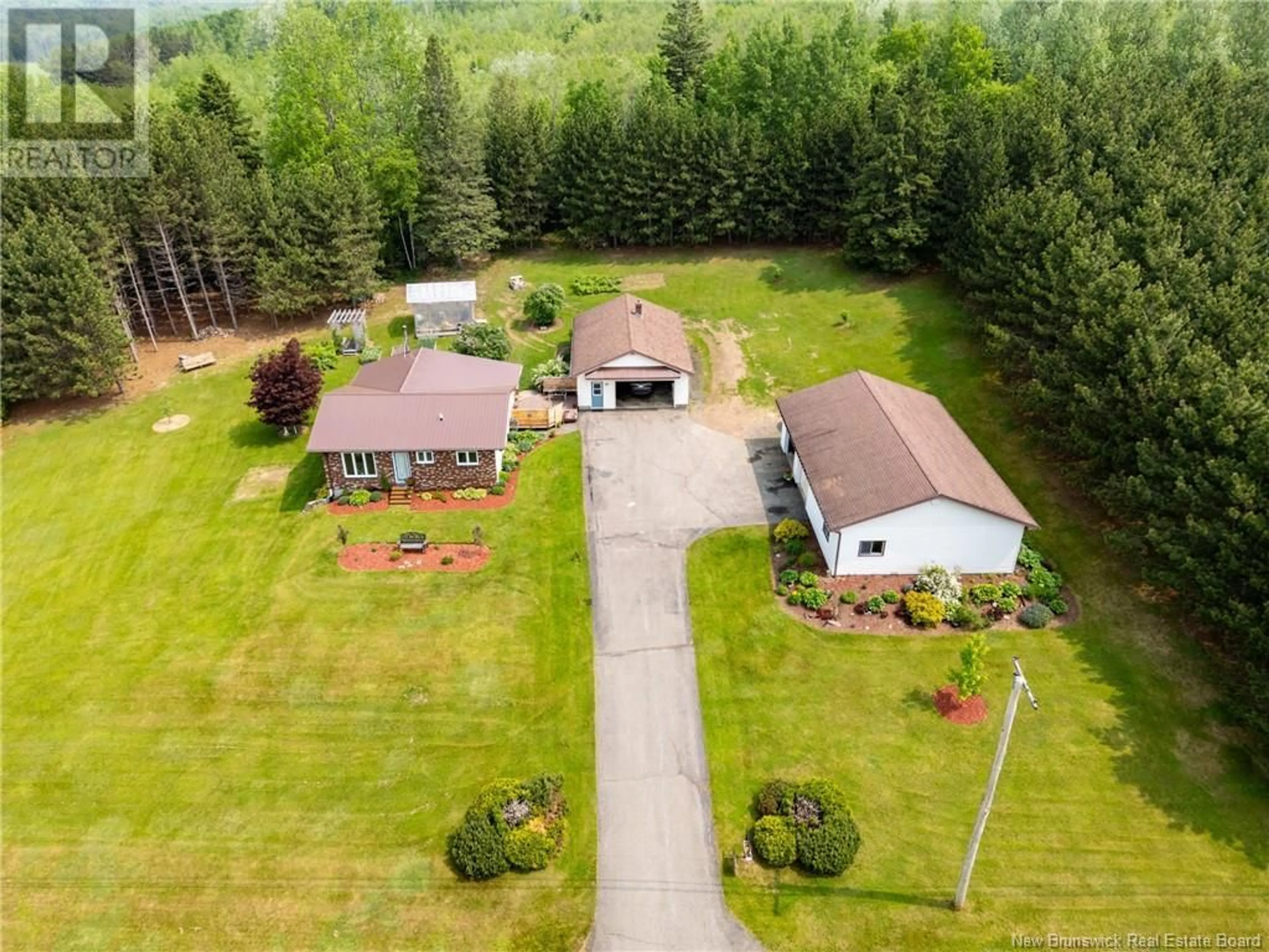 A pic from outside/outdoor area/front of a property/back of a property/a pic from drone, unknown for 29 ROUTE 190, Carlingford New Brunswick E7H4K3