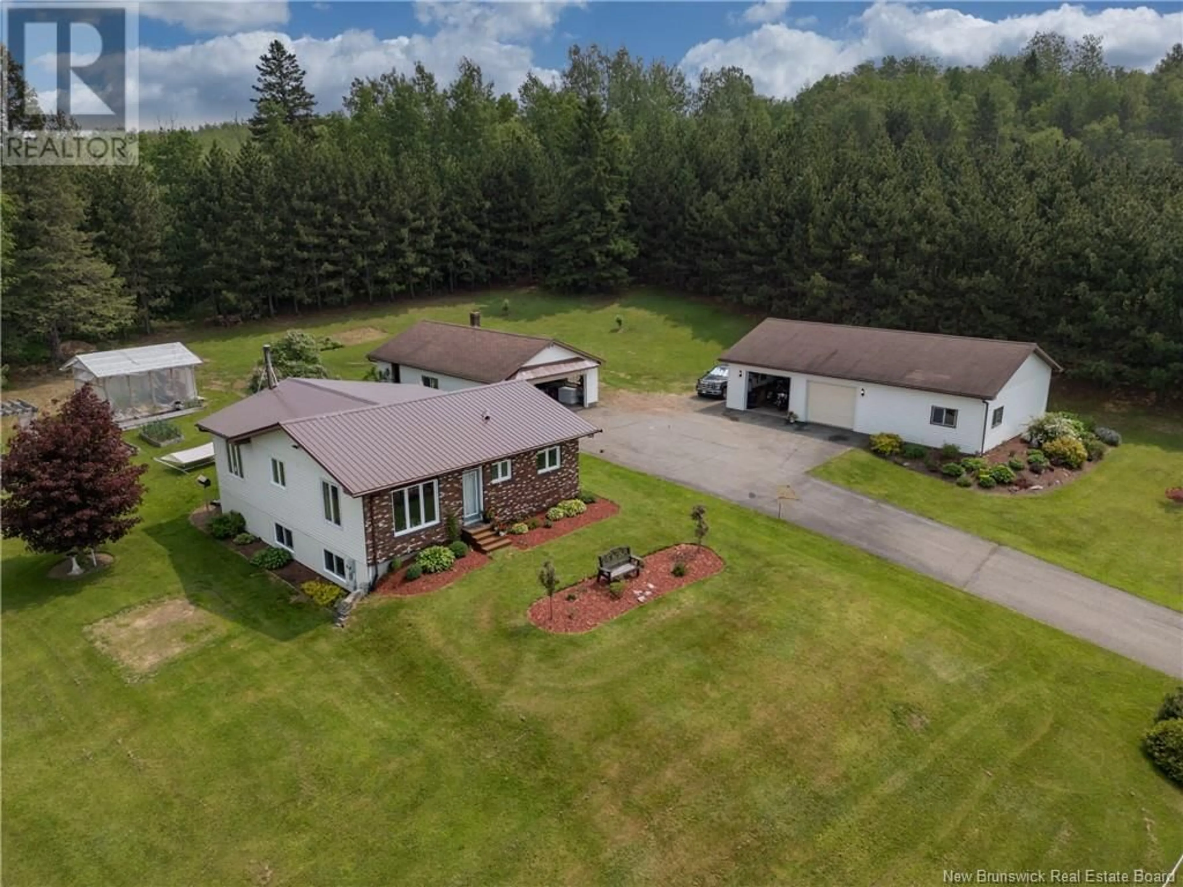A pic from outside/outdoor area/front of a property/back of a property/a pic from drone, unknown for 29 ROUTE 190, Carlingford New Brunswick E7H4K3